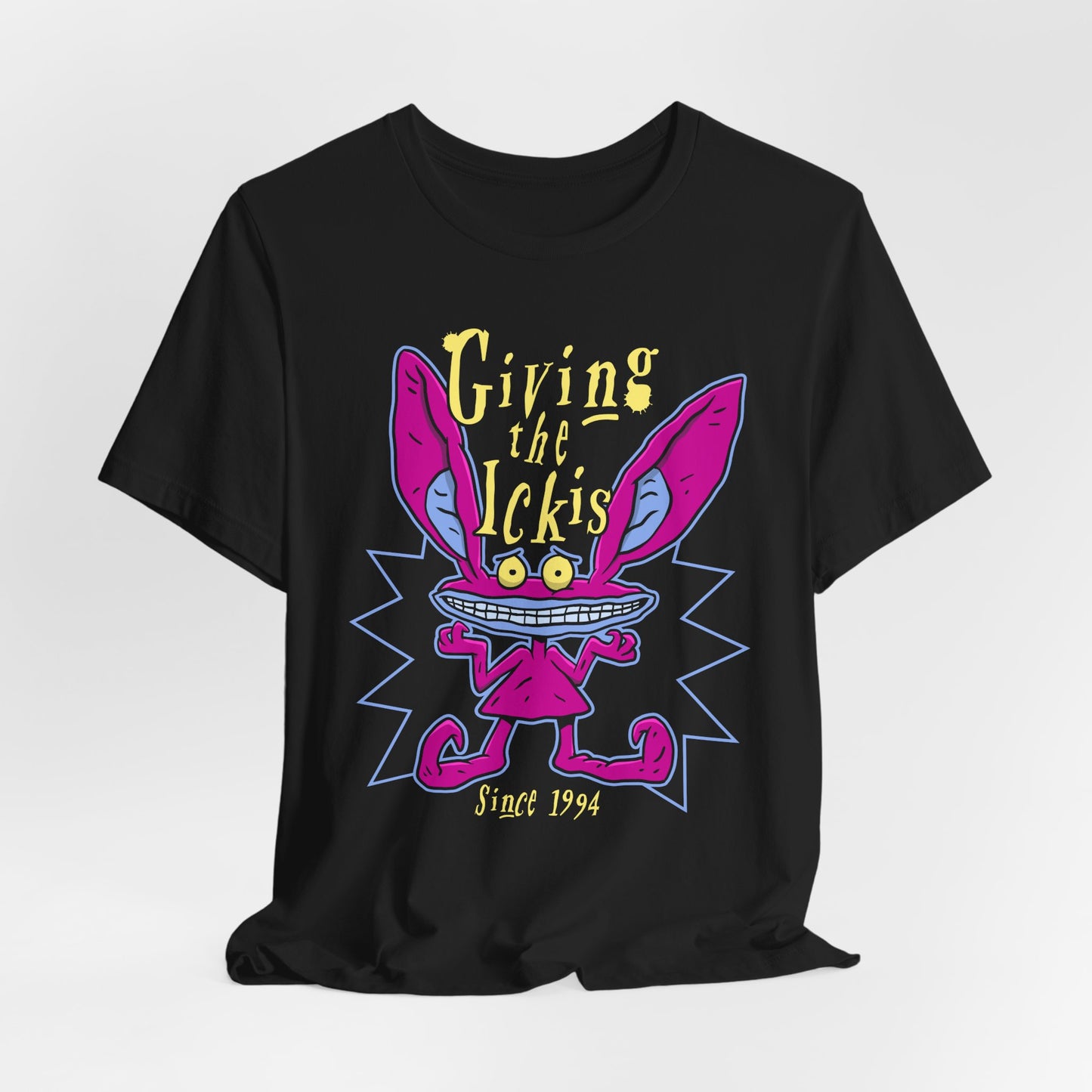 Giving the Ickis t-shirt