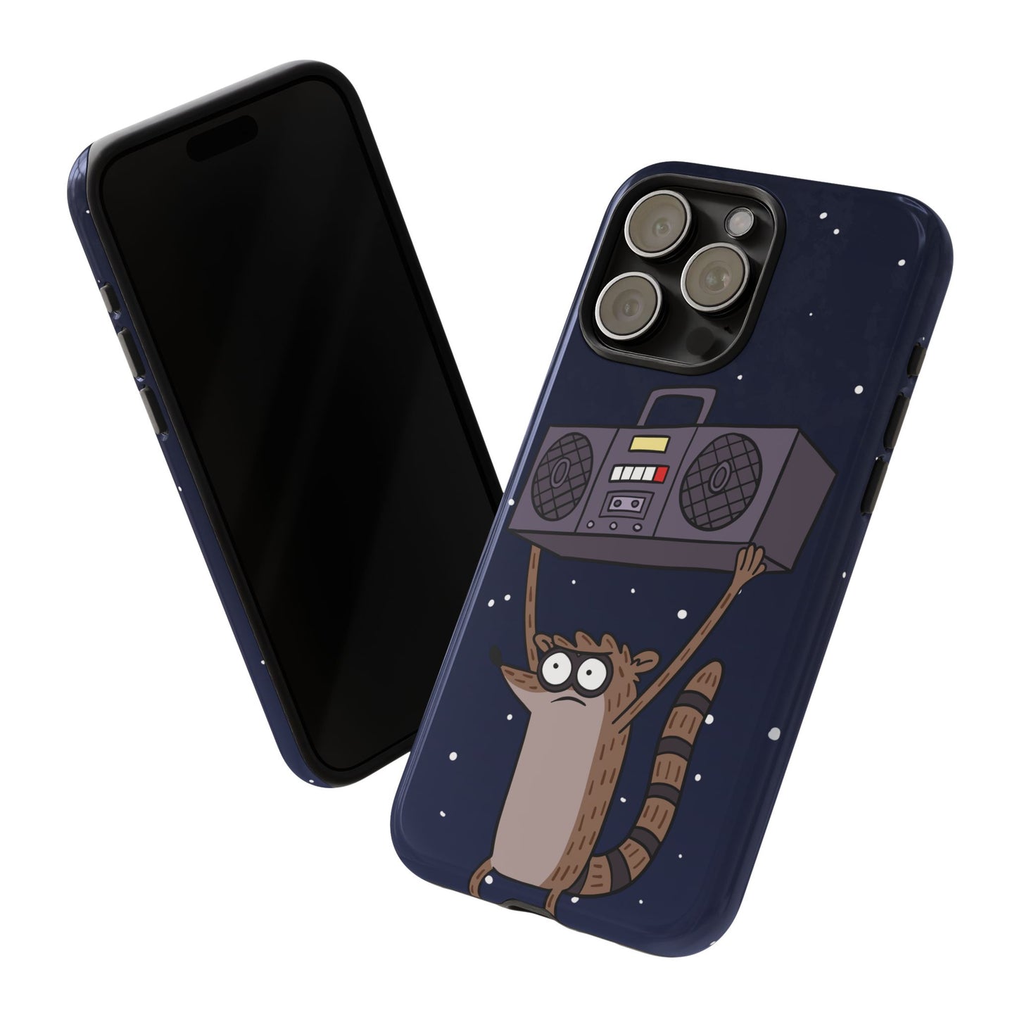 Rigby Boombox iphone case