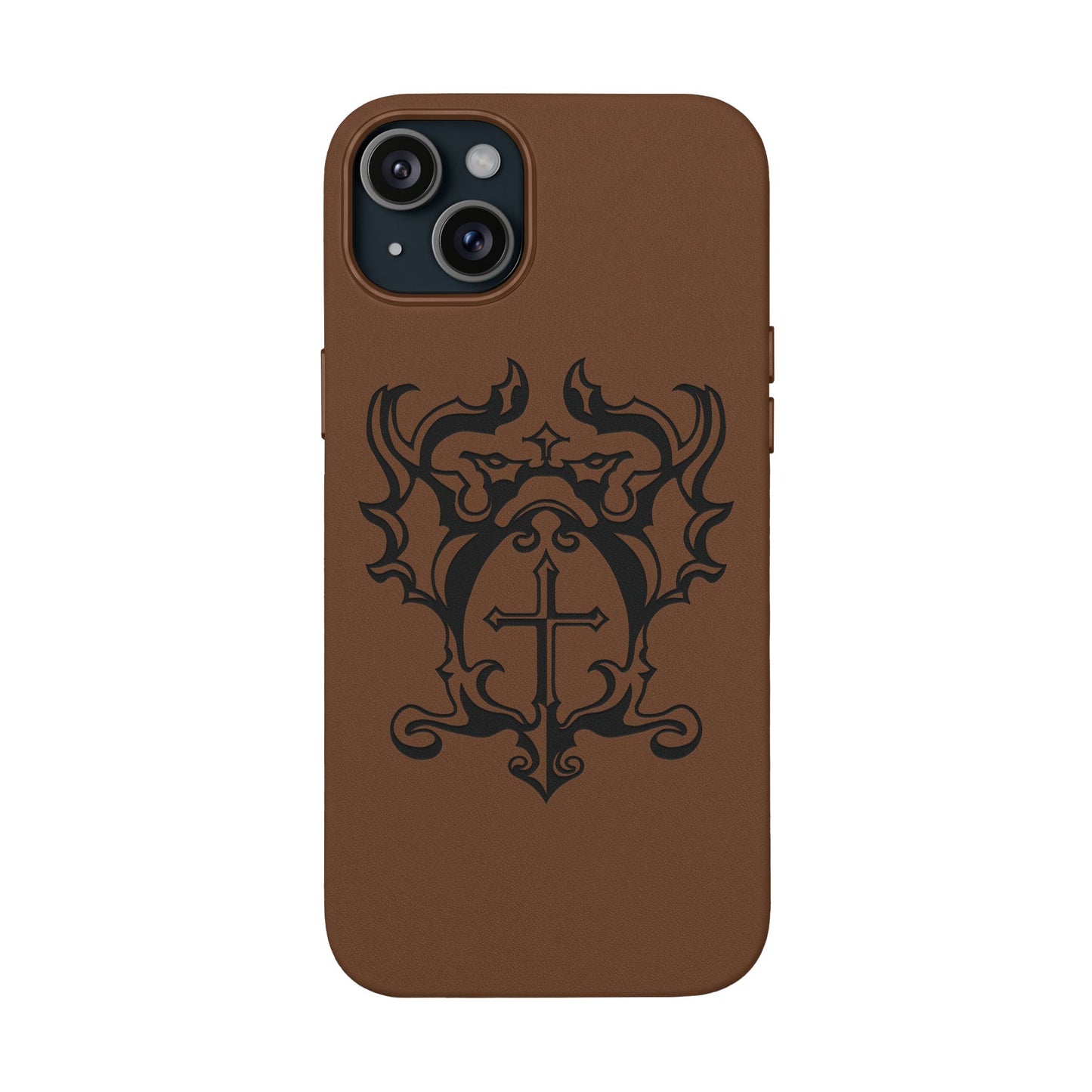 Vampire Killer Clan faux leather phone case