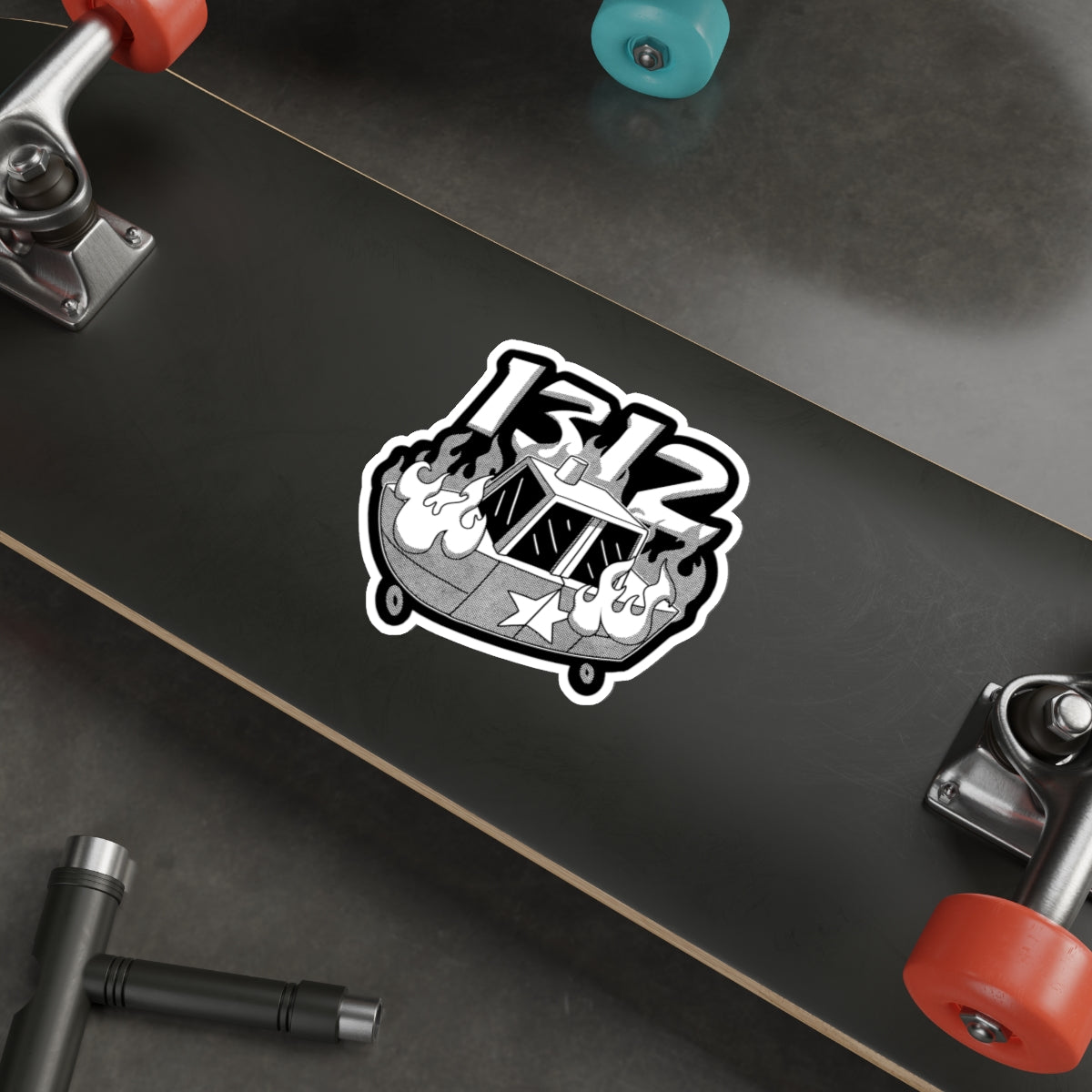 SB-1312 vinyl sticker