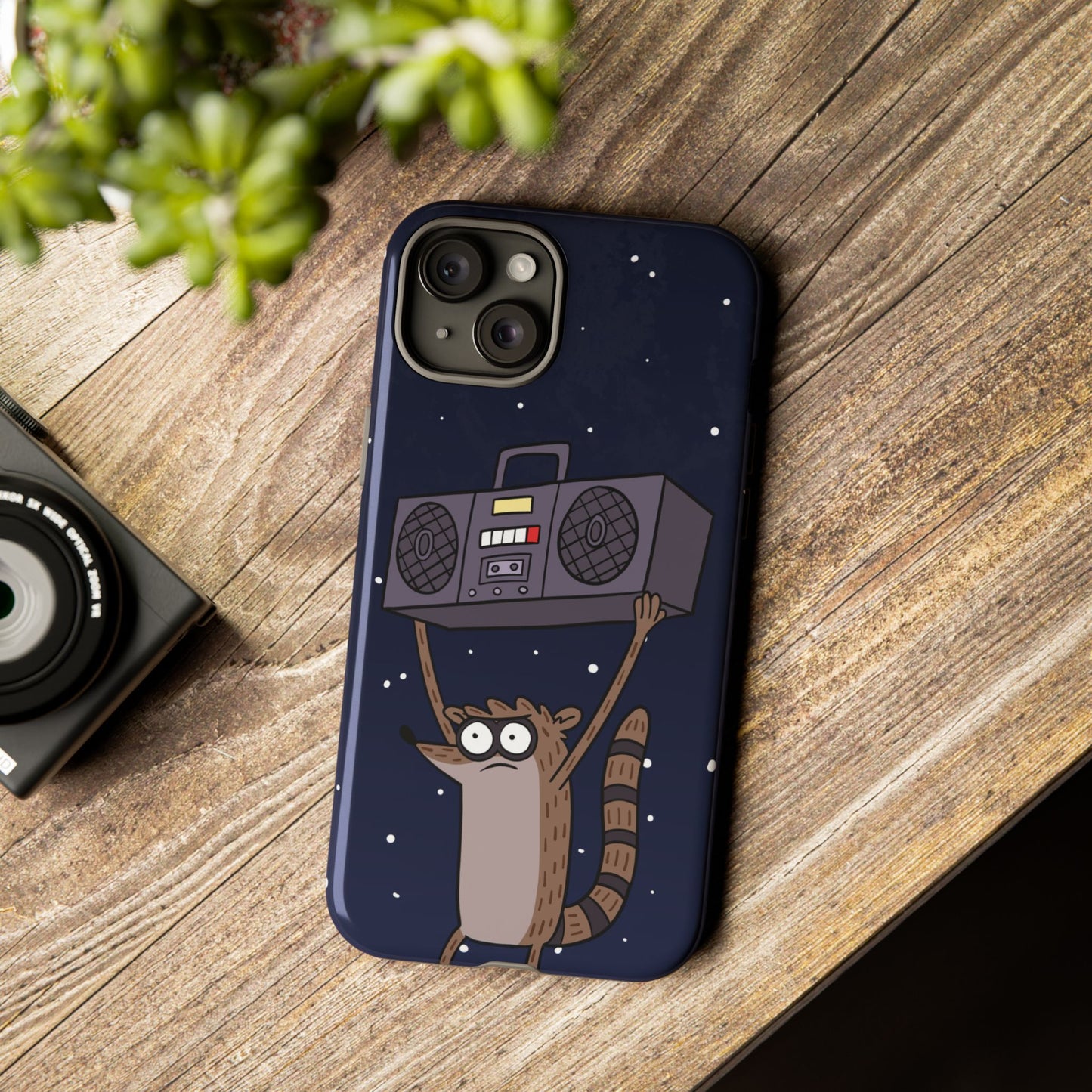 Rigby Boombox iphone case