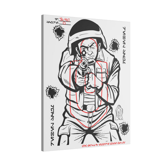 Rebel Target 16" x 20" canvas print