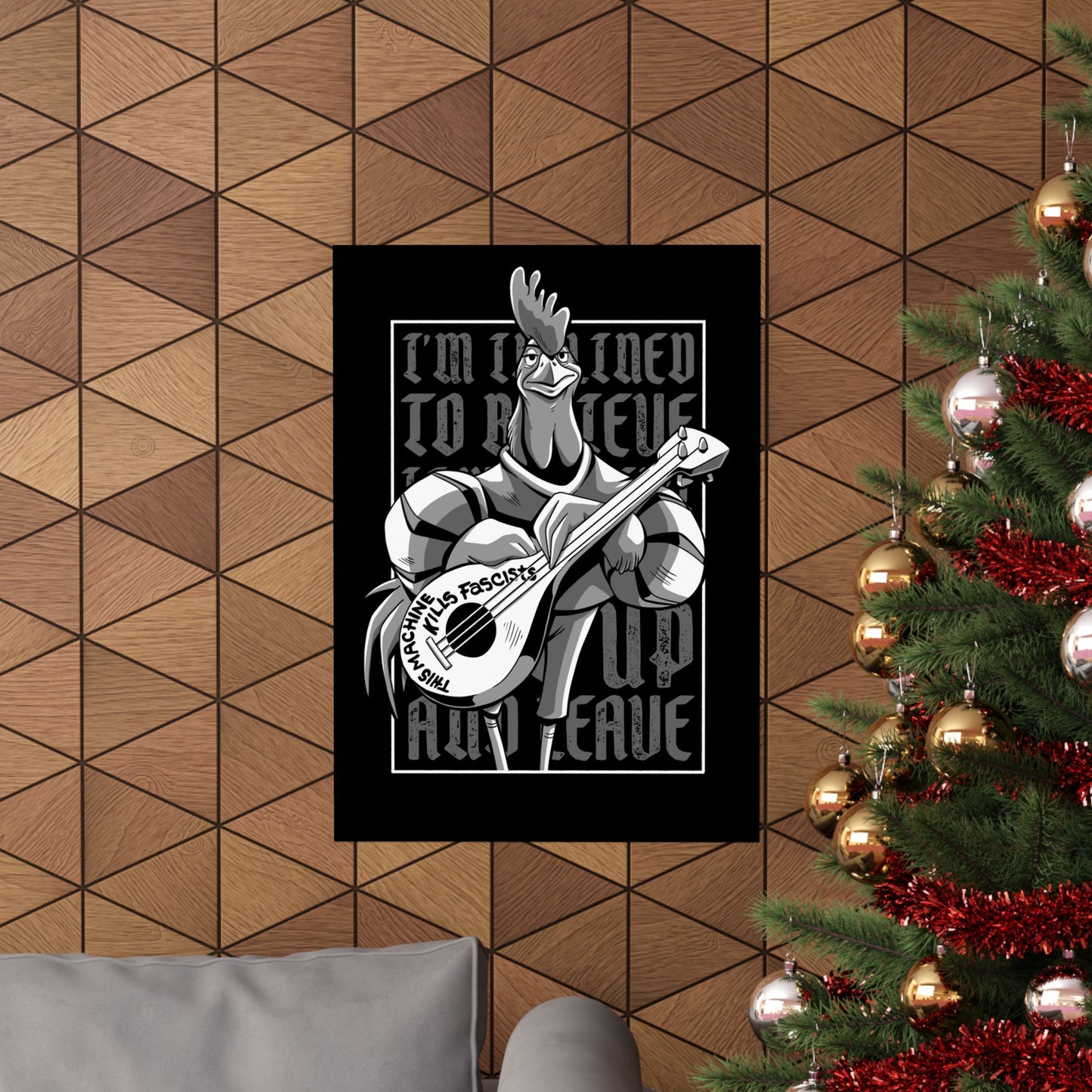 Woody-A-Dale matte poster