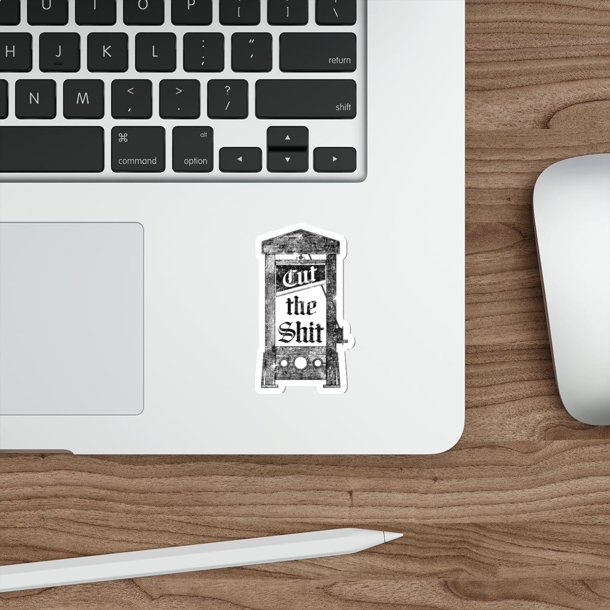 Cut the Shi*t vinyl sticker