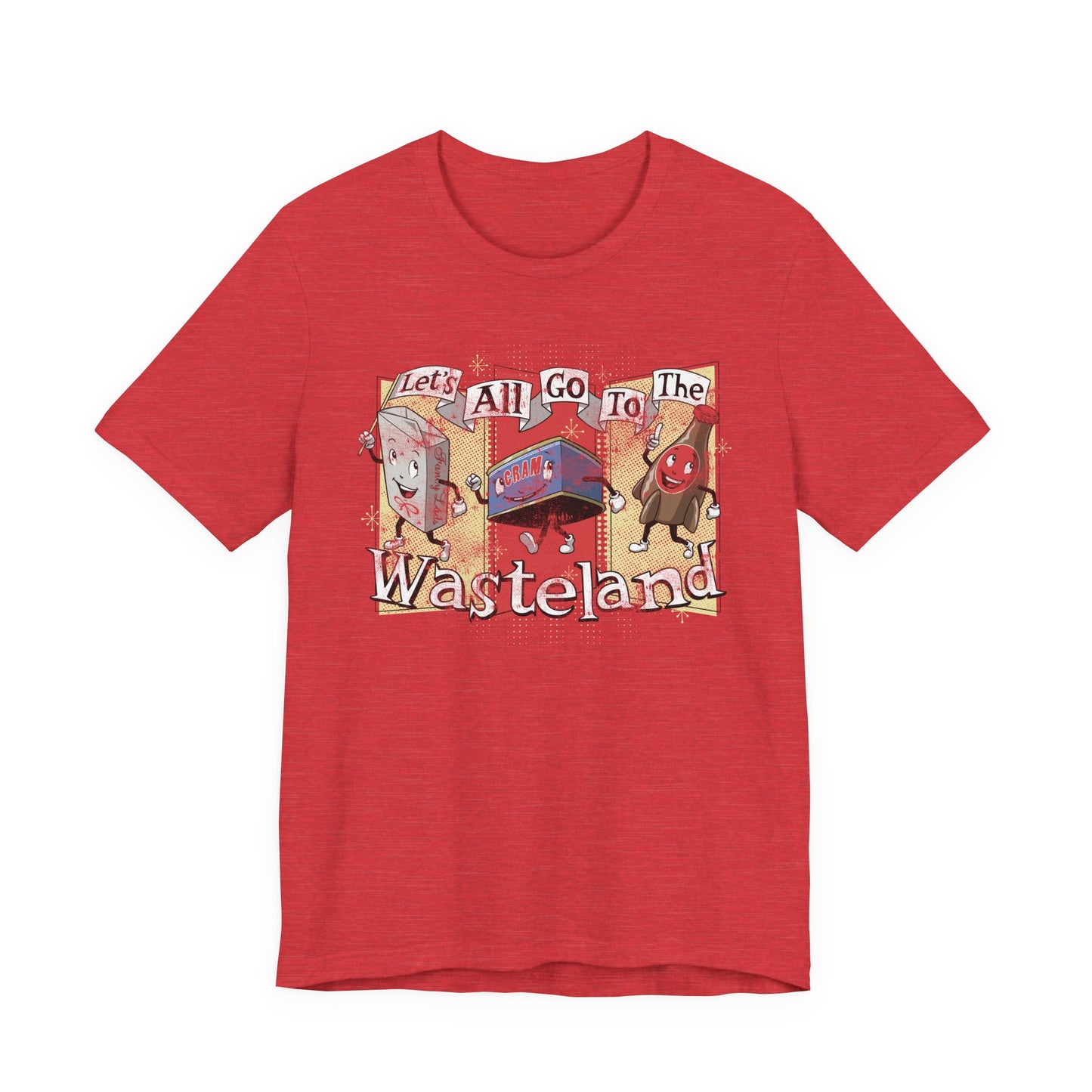 Let's All Go the the Wasteland t-shirt