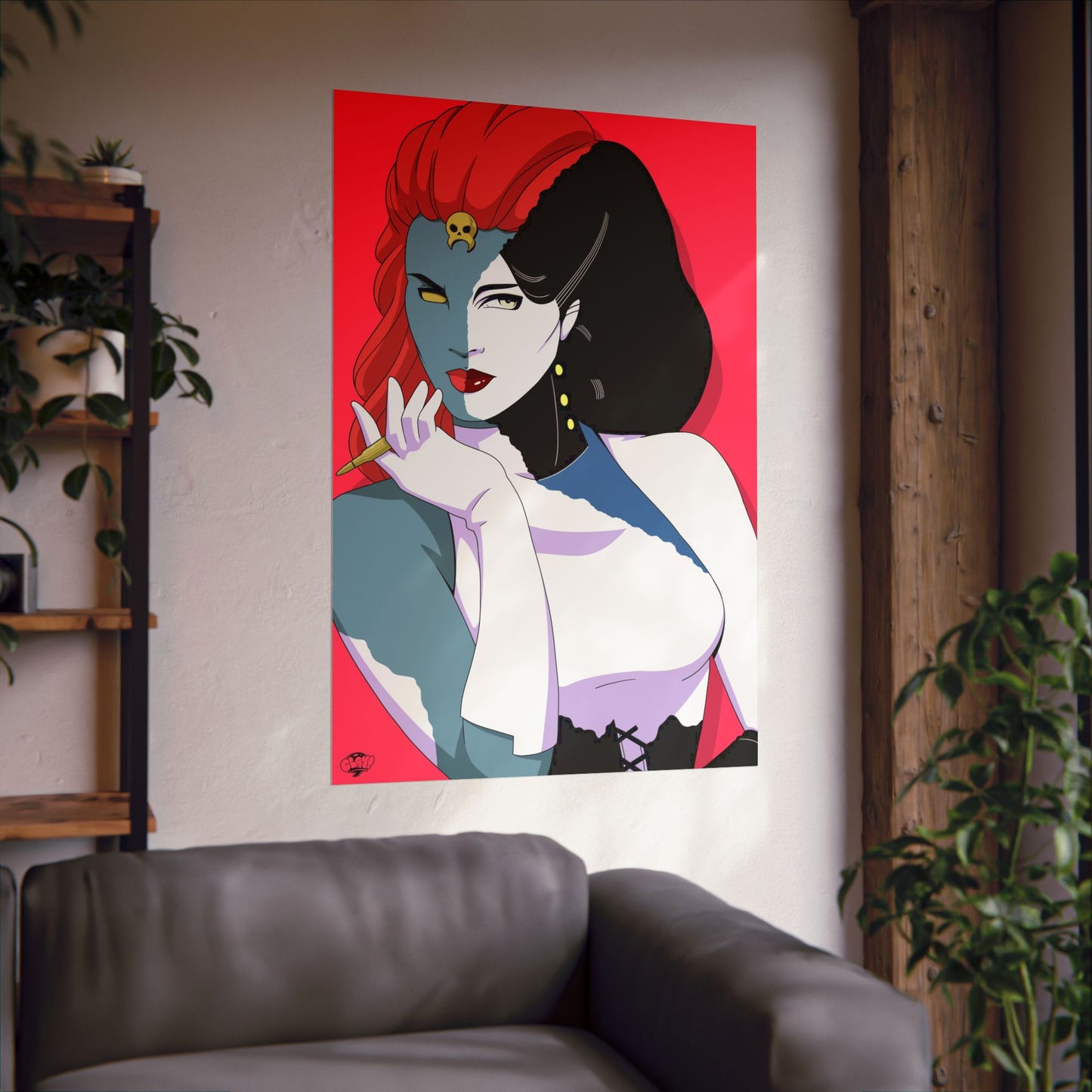 Shape Shiftin' matte poster
