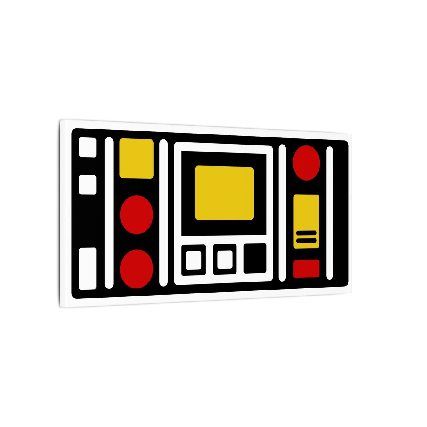 Block Control Panel canvas print