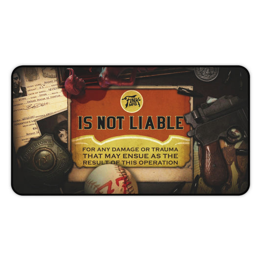Infinite desk mat