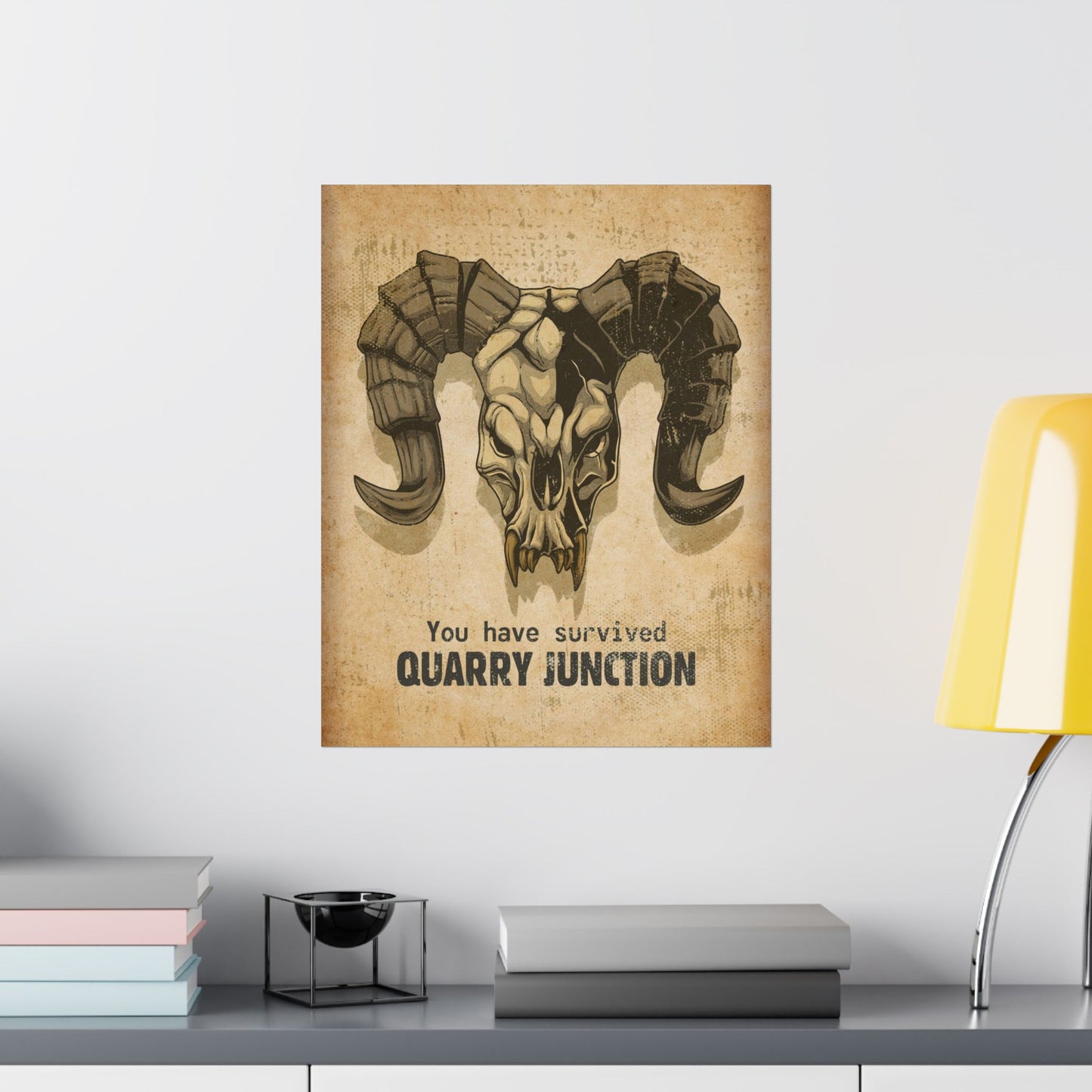 You Have Survived Quarry Junction matte poster