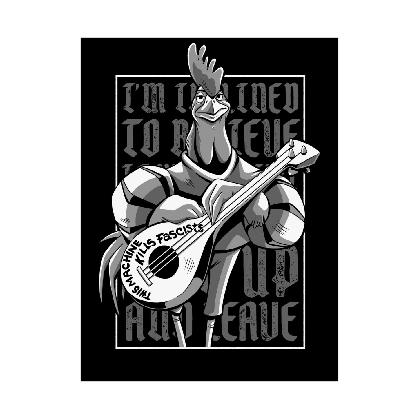 Woody-A-Dale matte poster