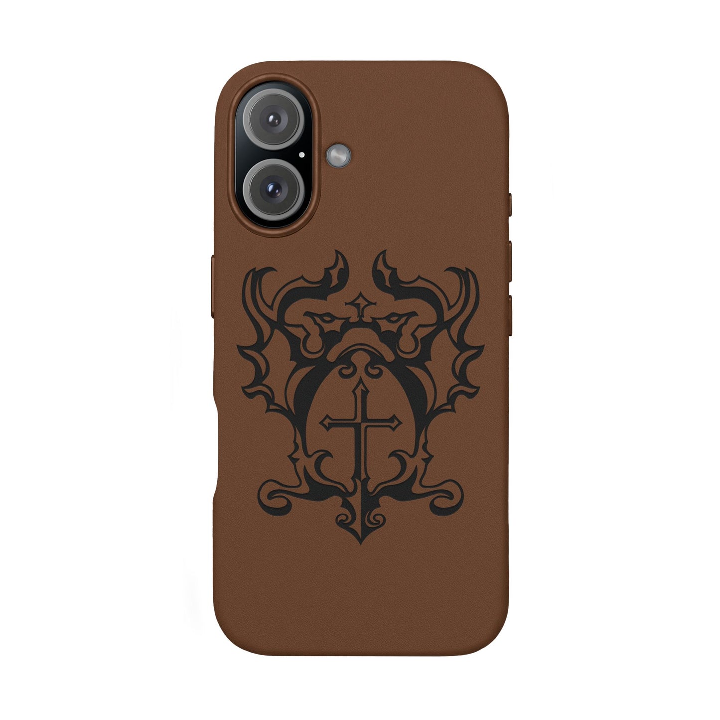 Vampire Killer Clan faux leather phone case