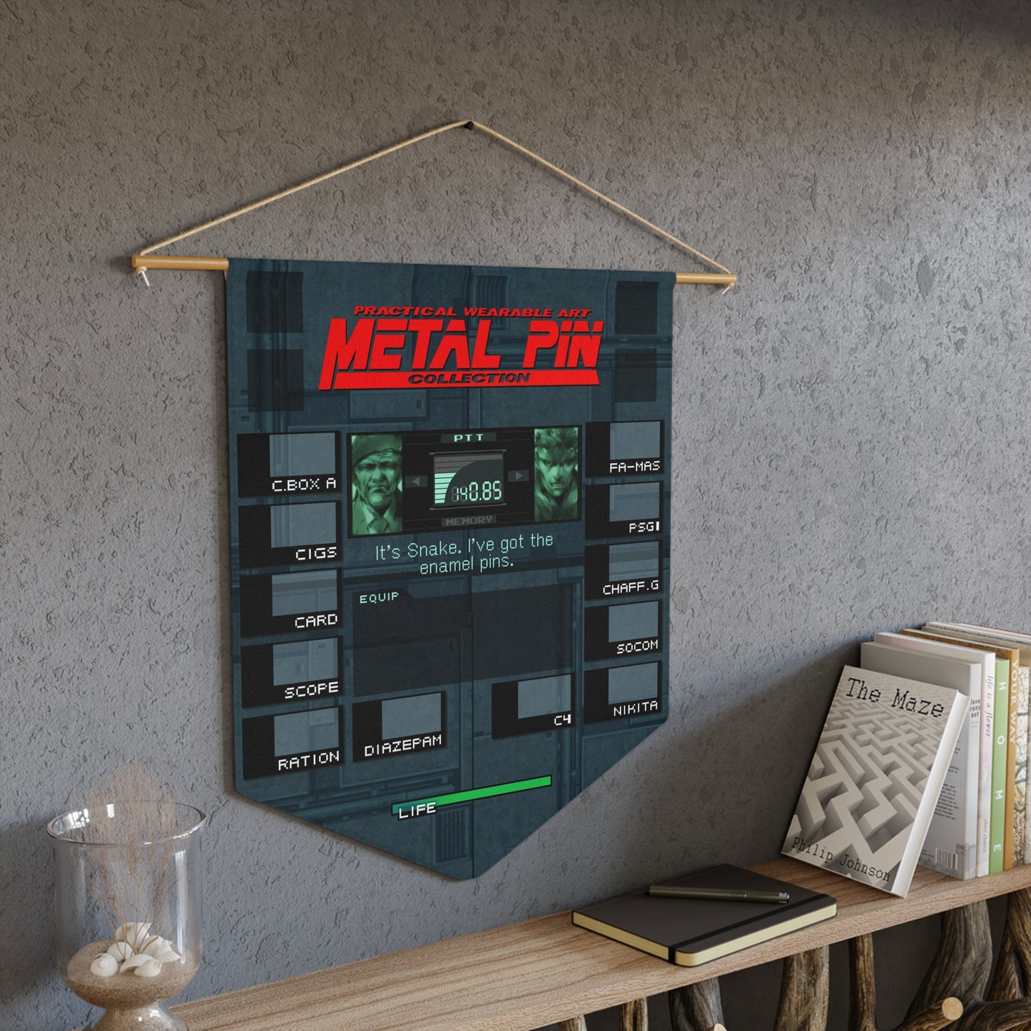 Metal Pin Solid Pinventory Pennant