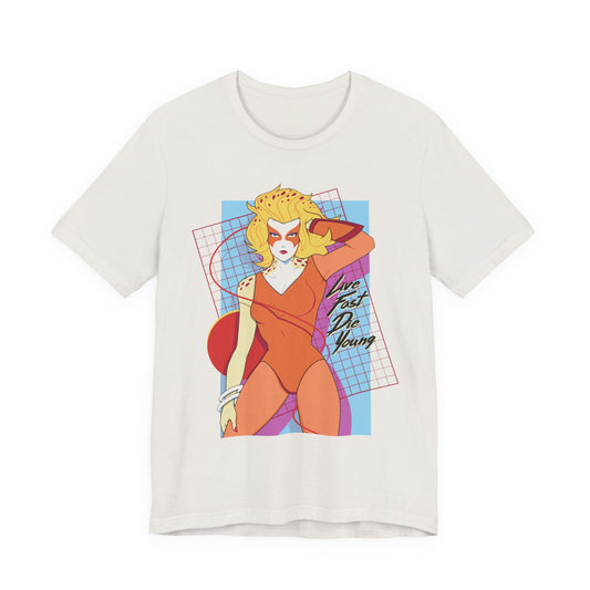 Live Fast Die Young Ladies of Modern Art t-shirt