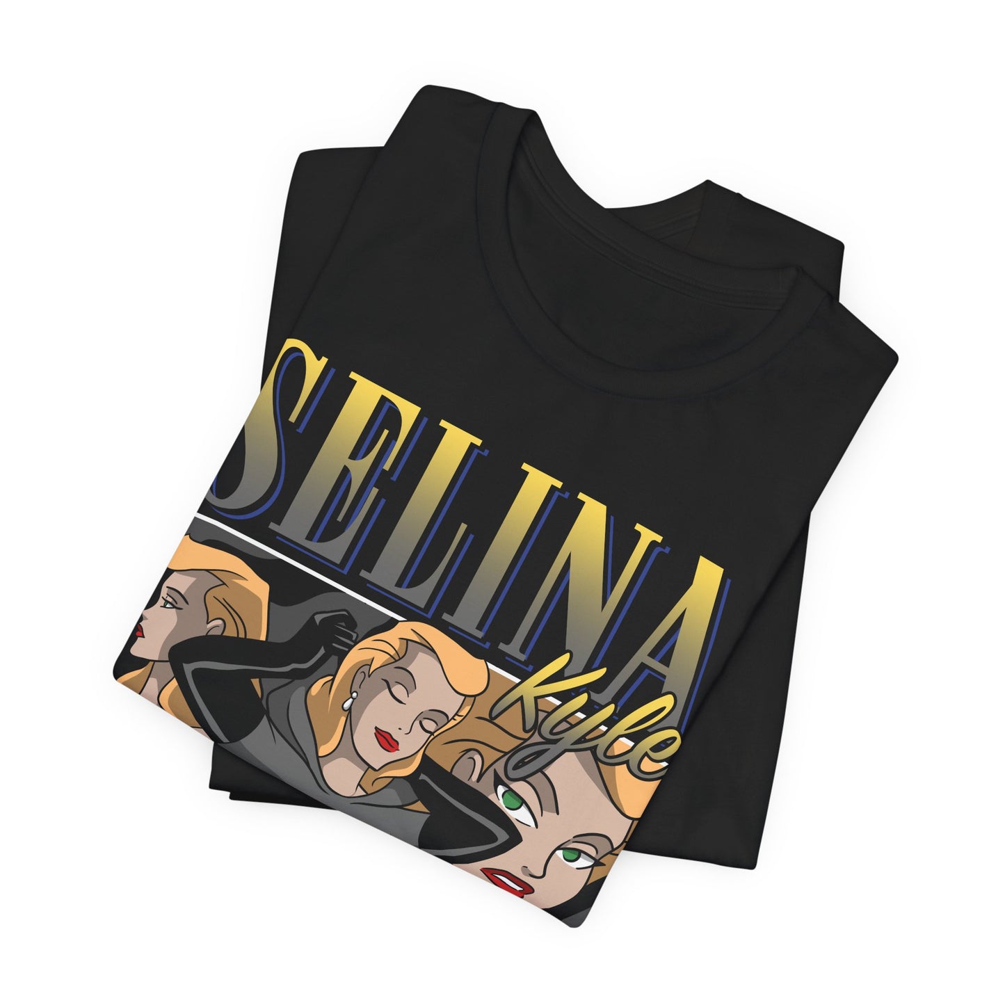 Selina Kyle boot throwback t-shirt