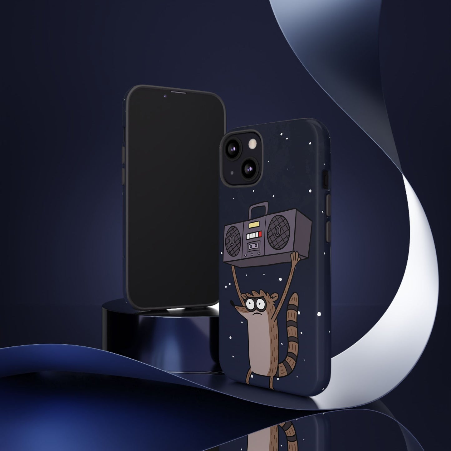 Rigby Boombox iphone case