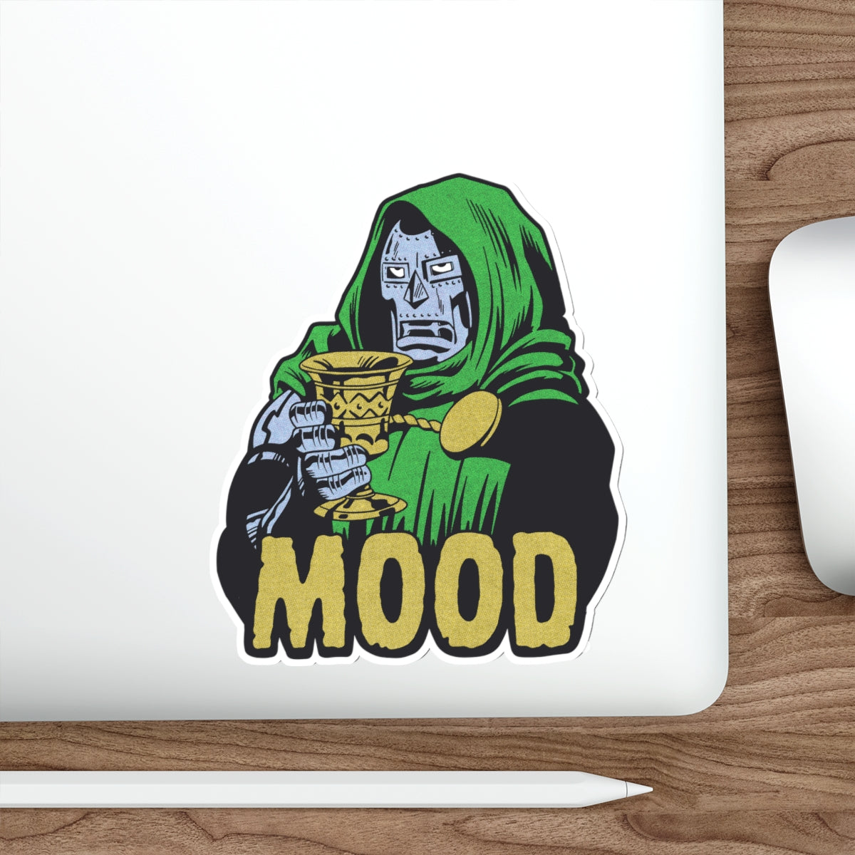 DOOM MOOD vinyl sticker
