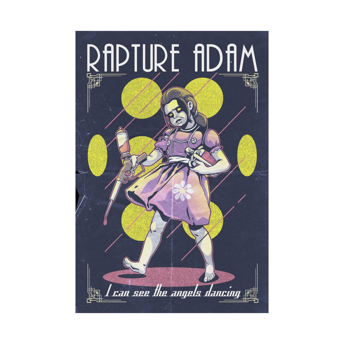 Rapture ADAM matte poster