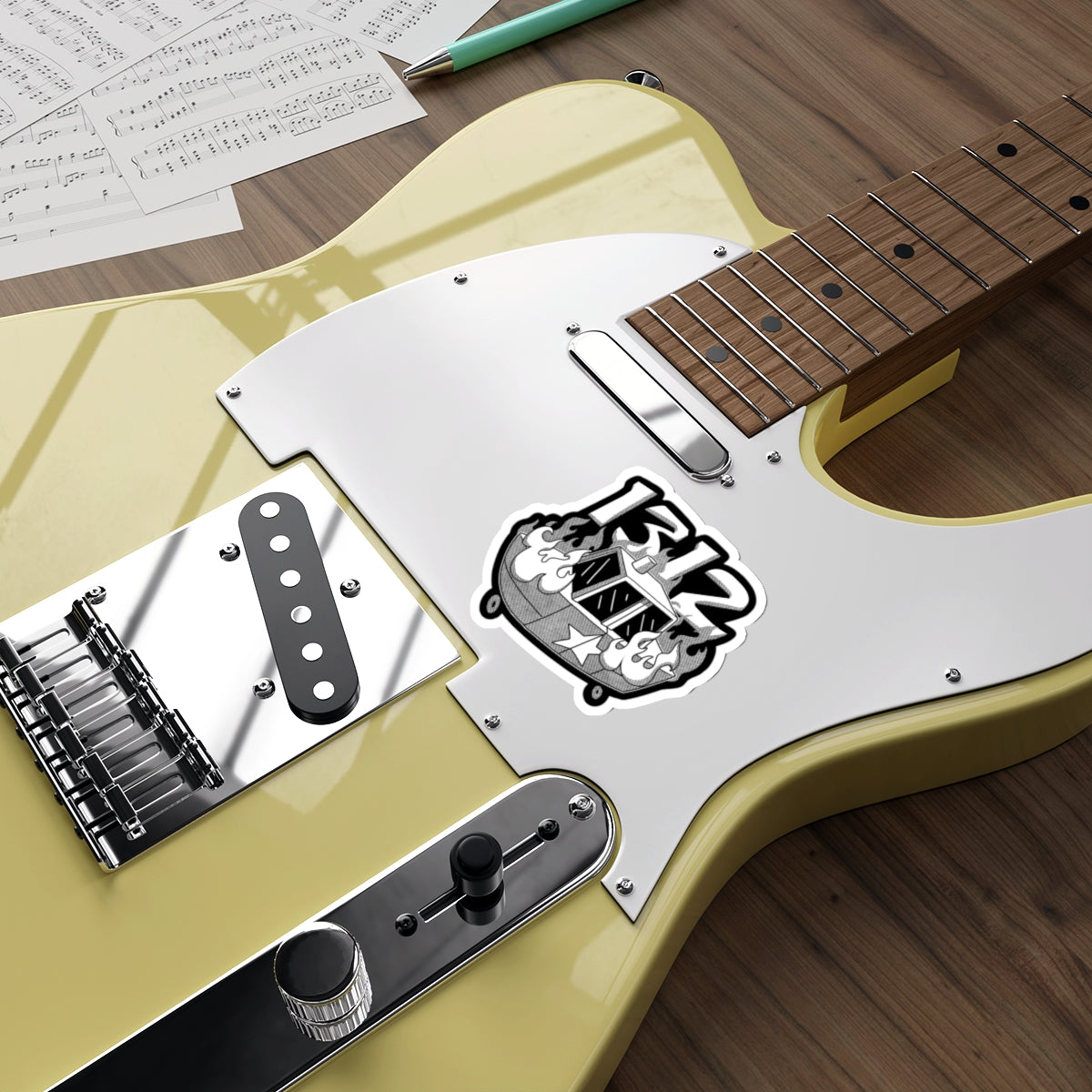 SB-1312 vinyl sticker