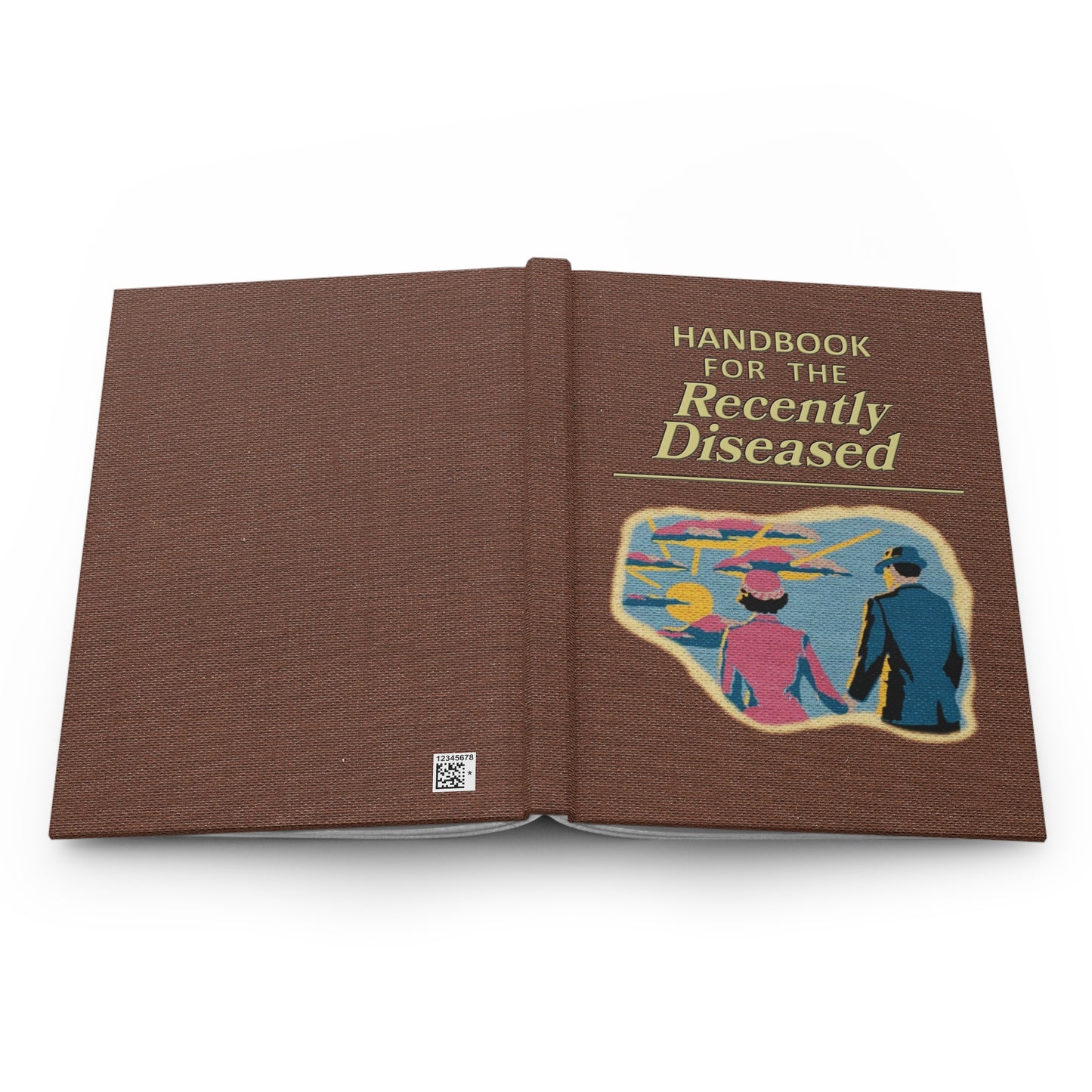 Handbook for the Recently Diseased hardcover journal