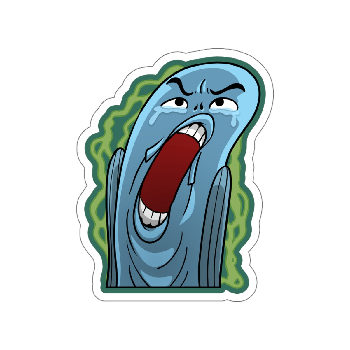 Ugly Smell B vinyl sticker