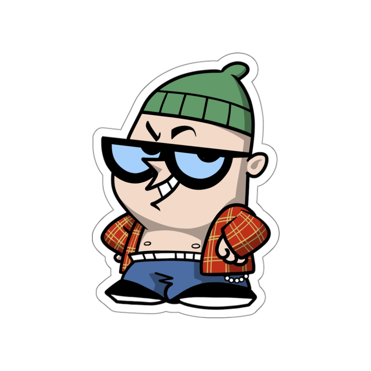90s Makeover vinyl sticker