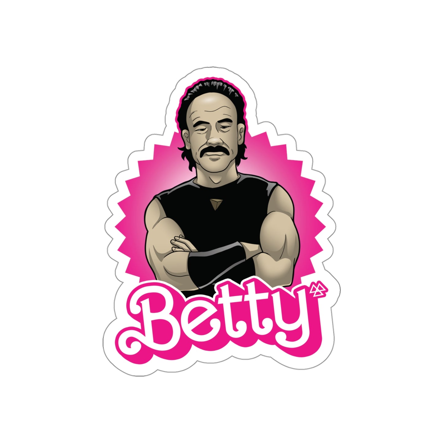 Betty Doll vinyl sticker
