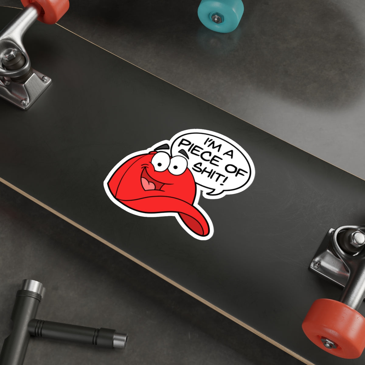 Red Hat Meaning vinyl sticker
