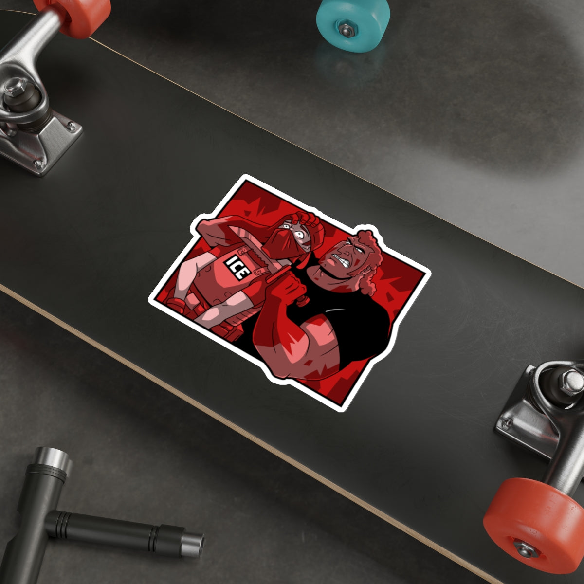 Brock ICE vinyl sticker