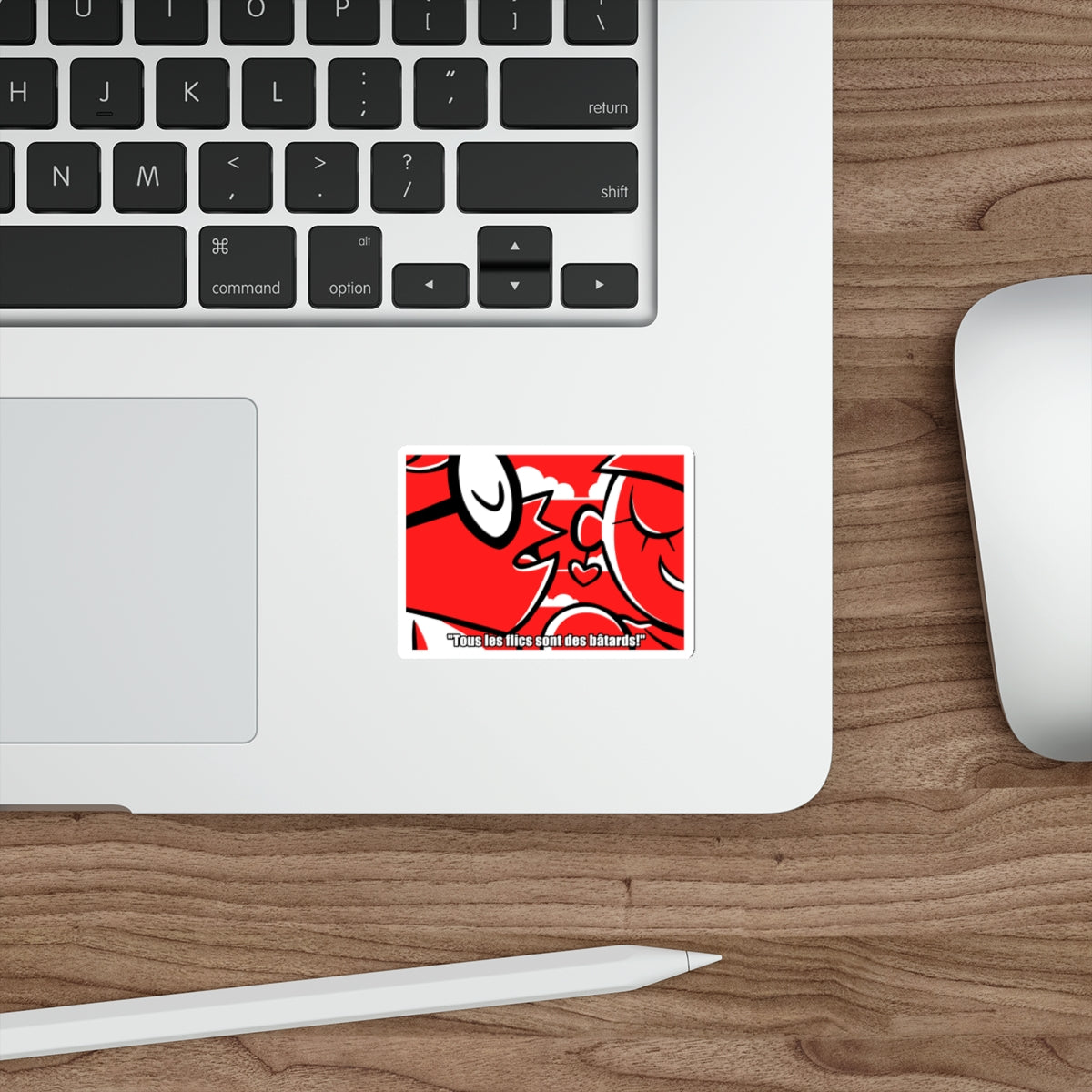 Tous les flics sont des bâtards vinyl sticker