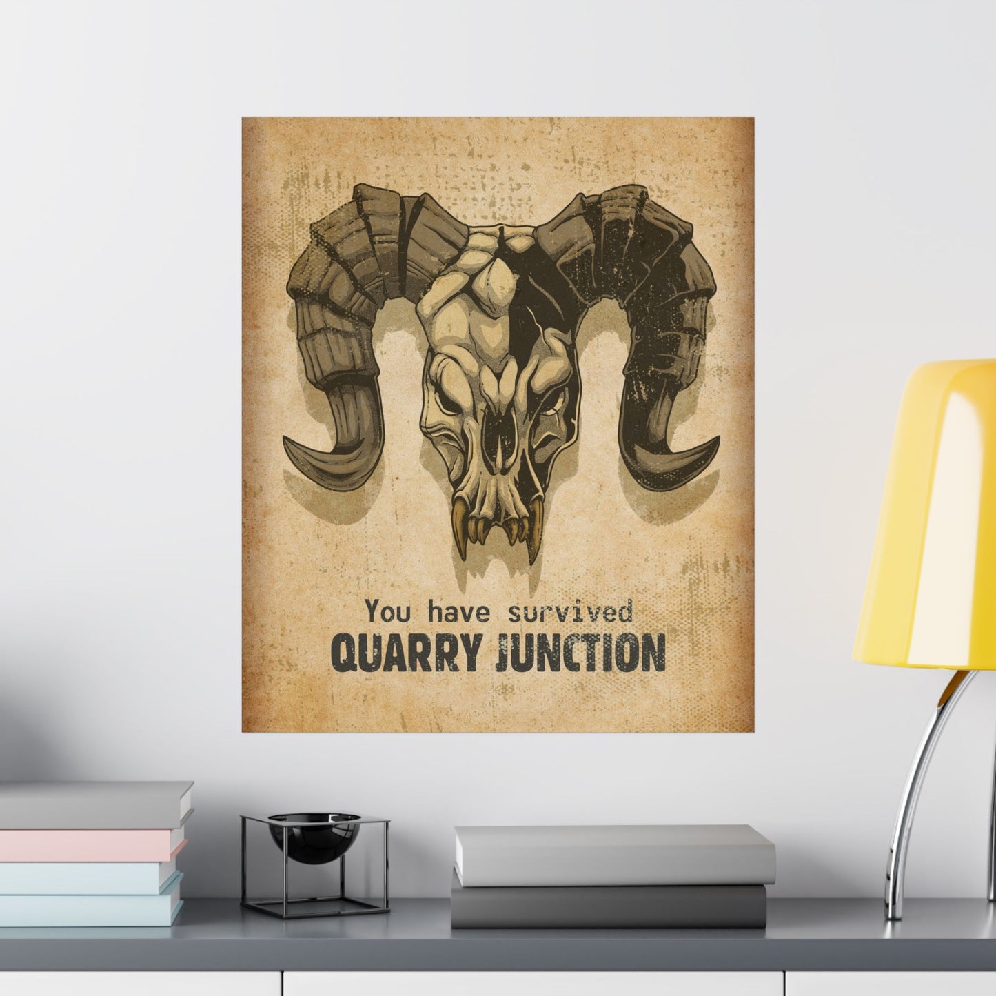 You Have Survived Quarry Junction matte poster