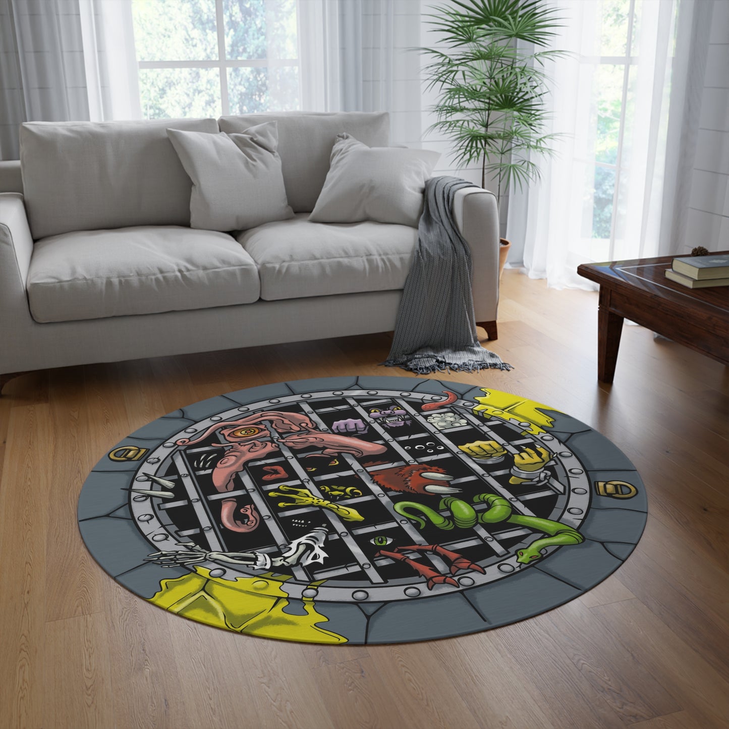 Masters of the Dungeon round rug