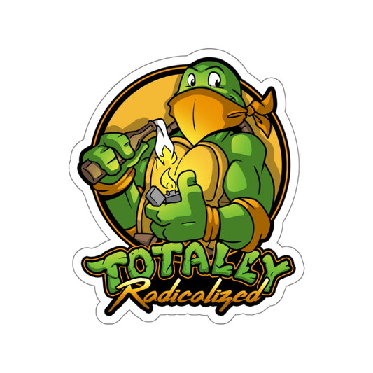 Totally Radicalized Mikey vinyl sticker