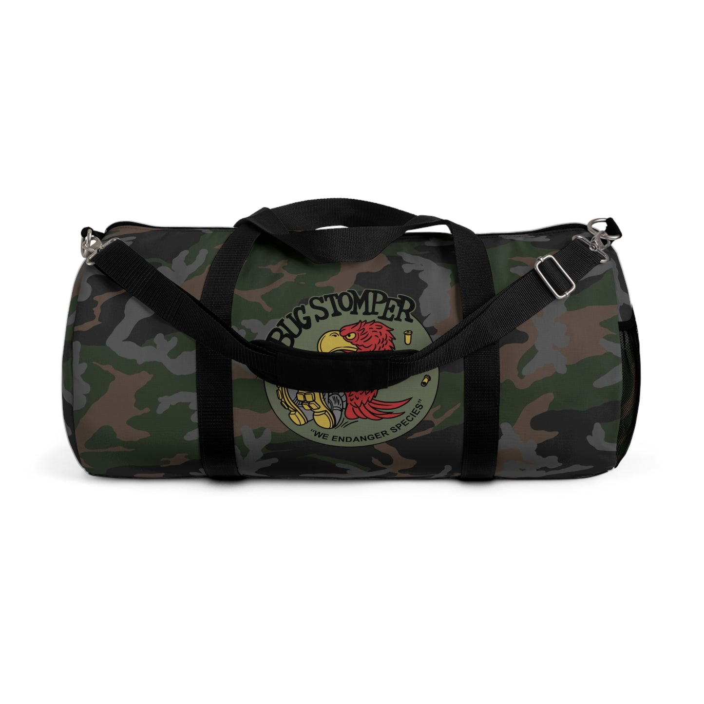 Bug Stomper duffel bag