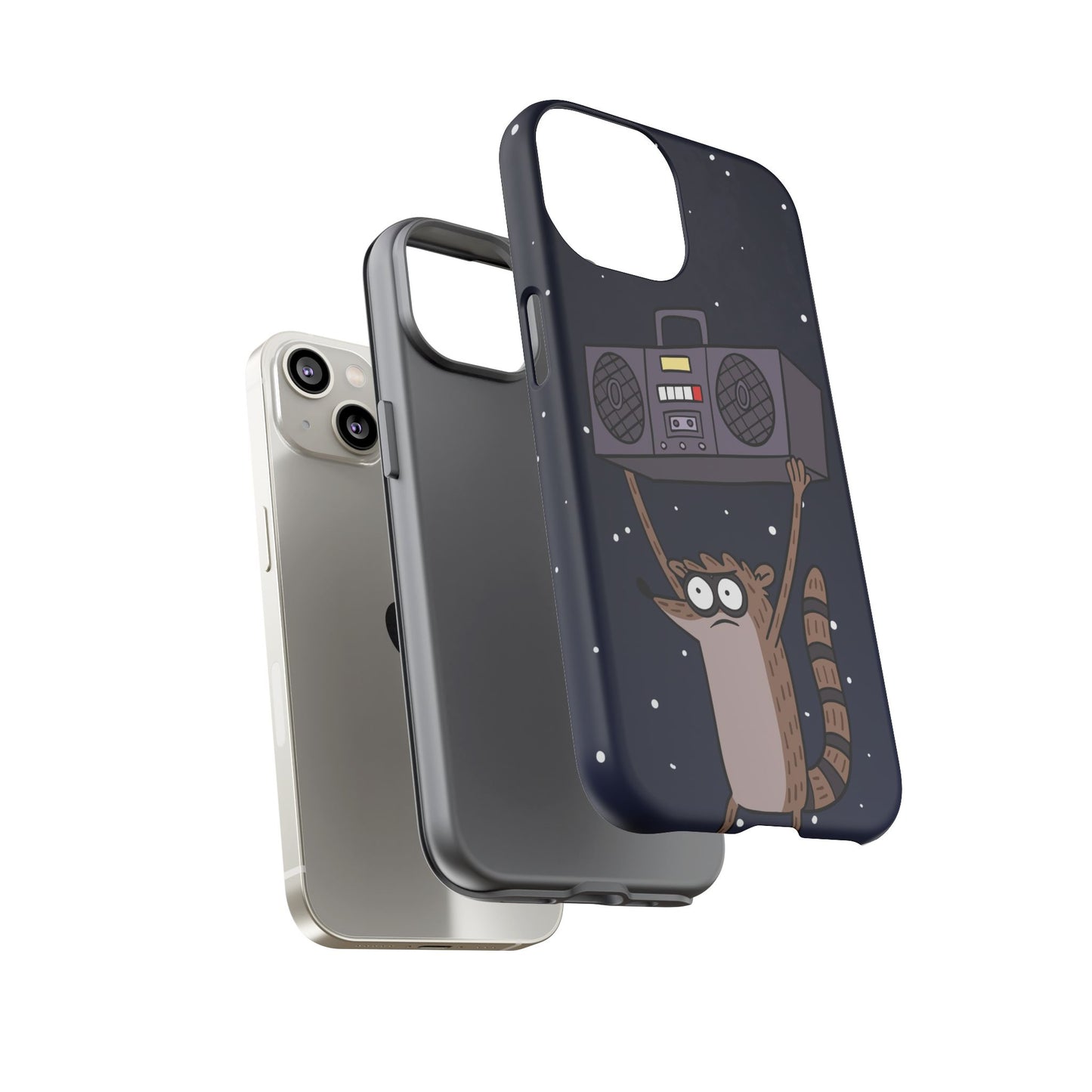 Rigby Boombox iphone case