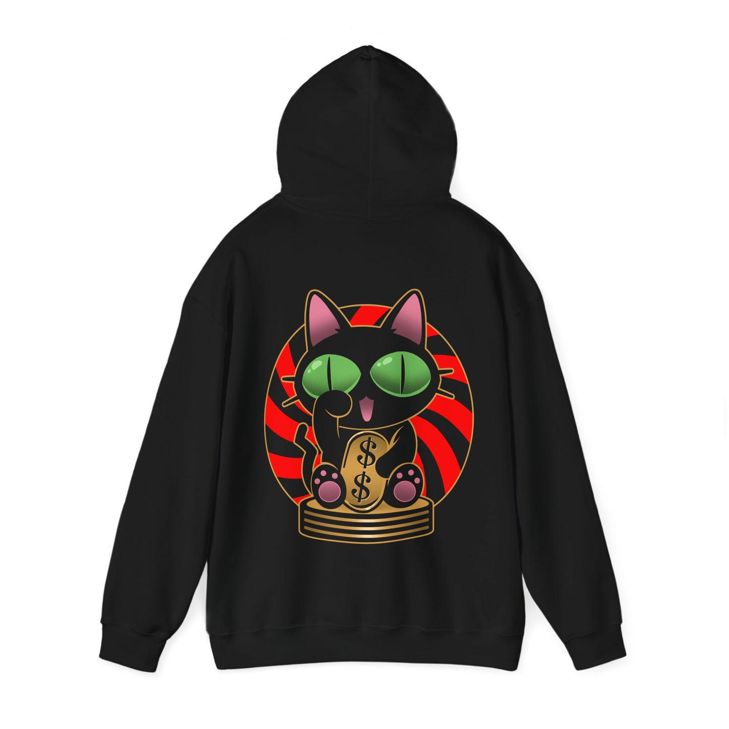 Maneki Kuroneko-Sama pullover hoodie