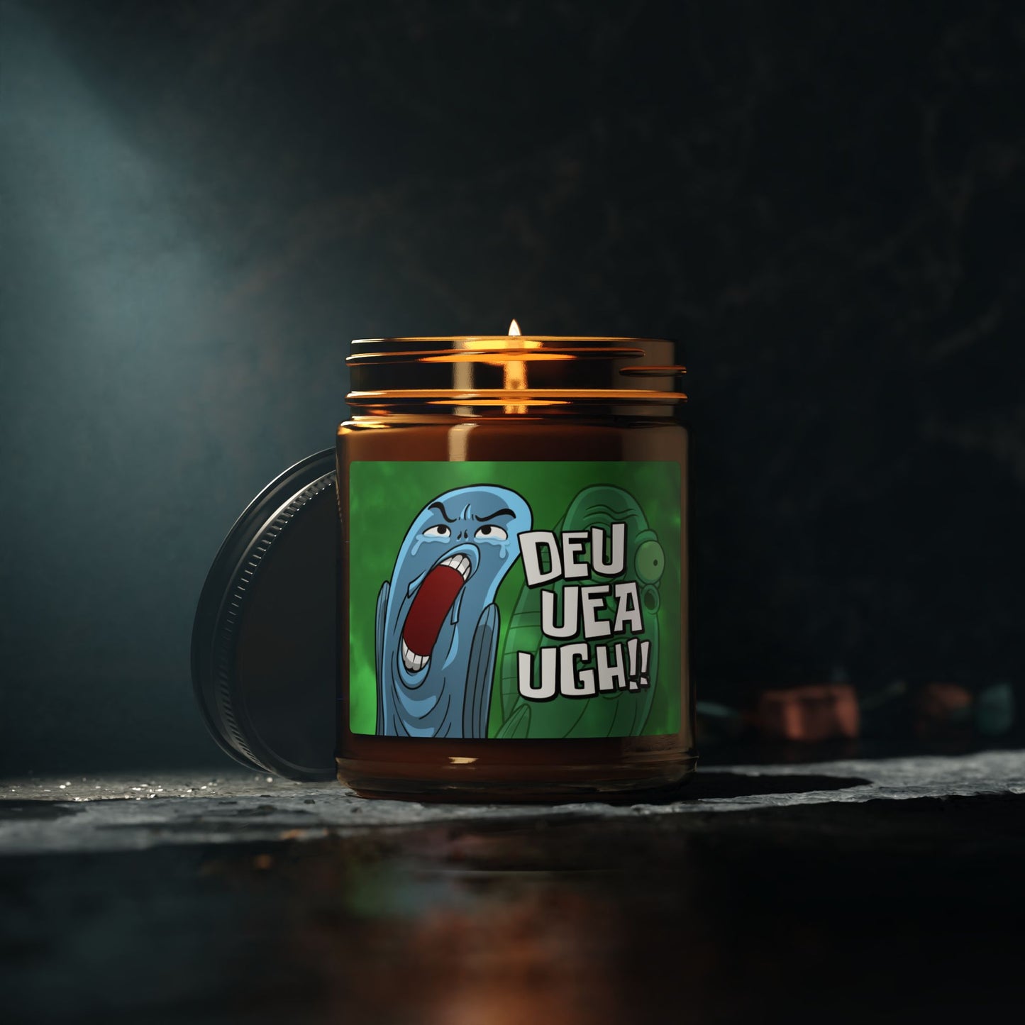 Ugly Smell scented soy candle