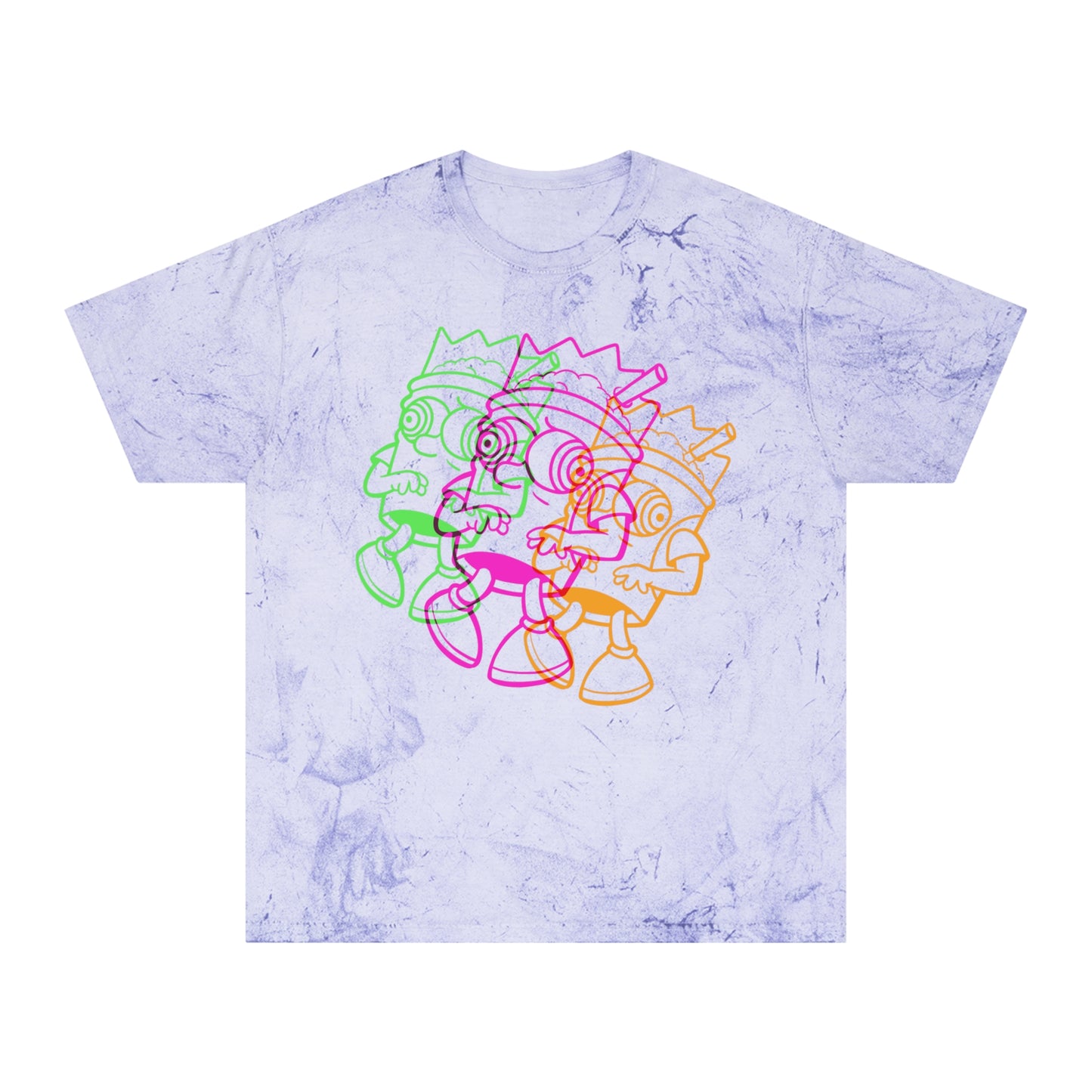 Squishee Addict color blast t-shirt