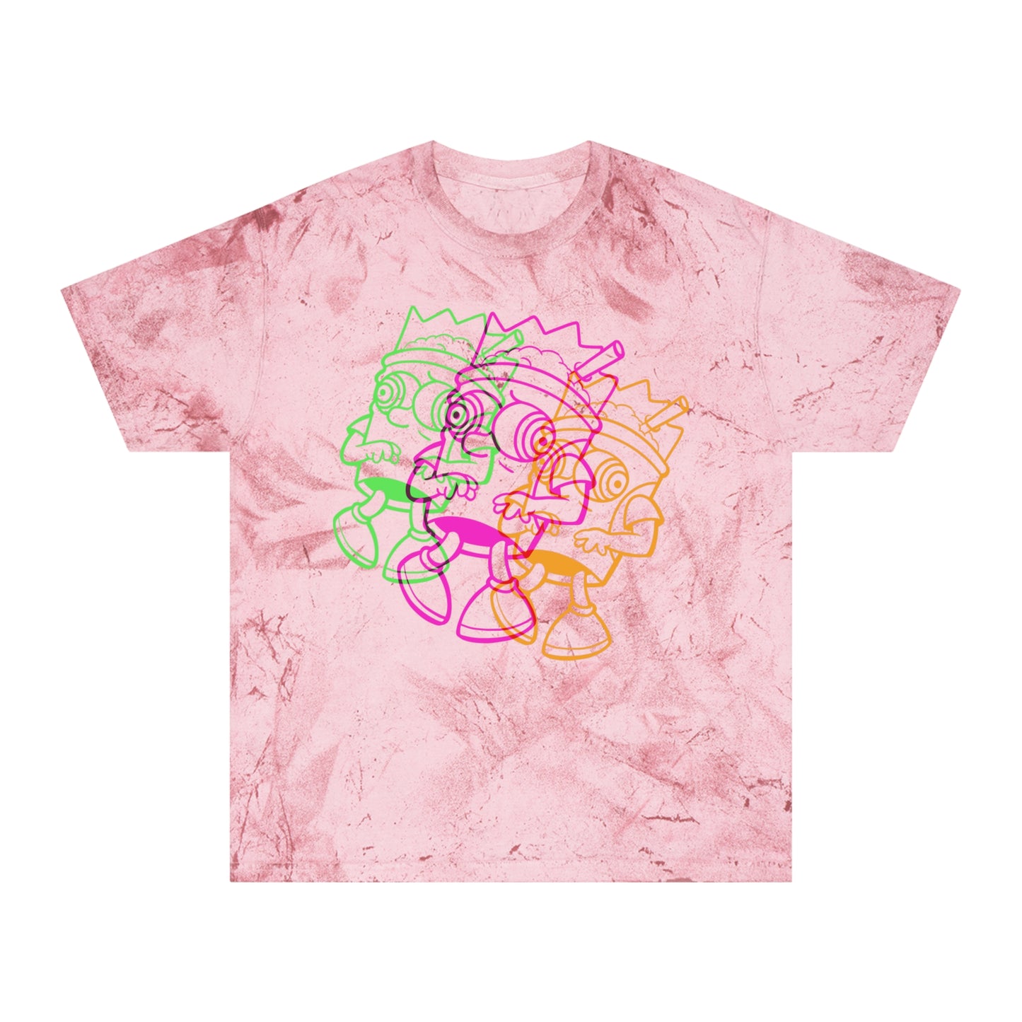 Squishee Addict color blast t-shirt