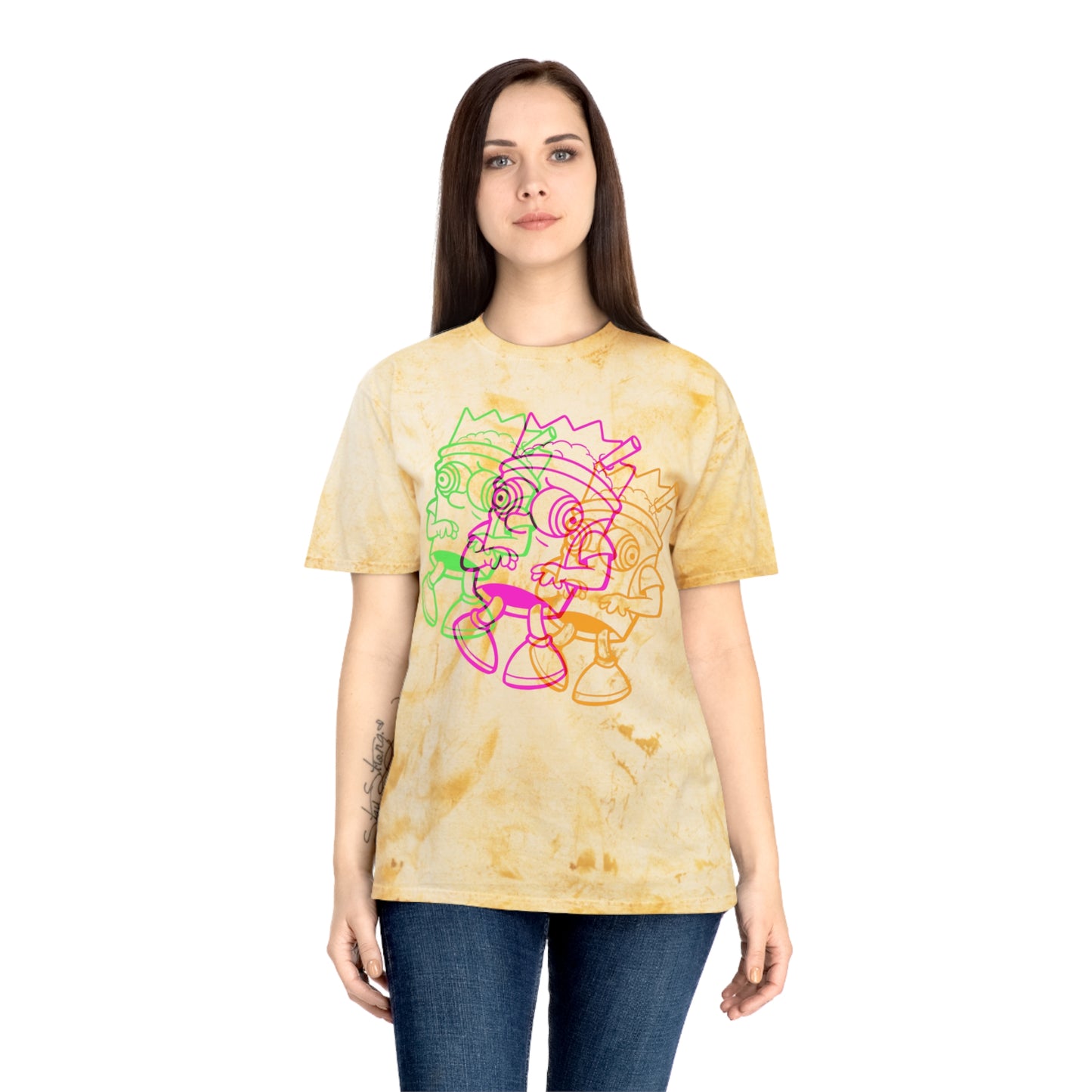 Squishee Addict color blast t-shirt