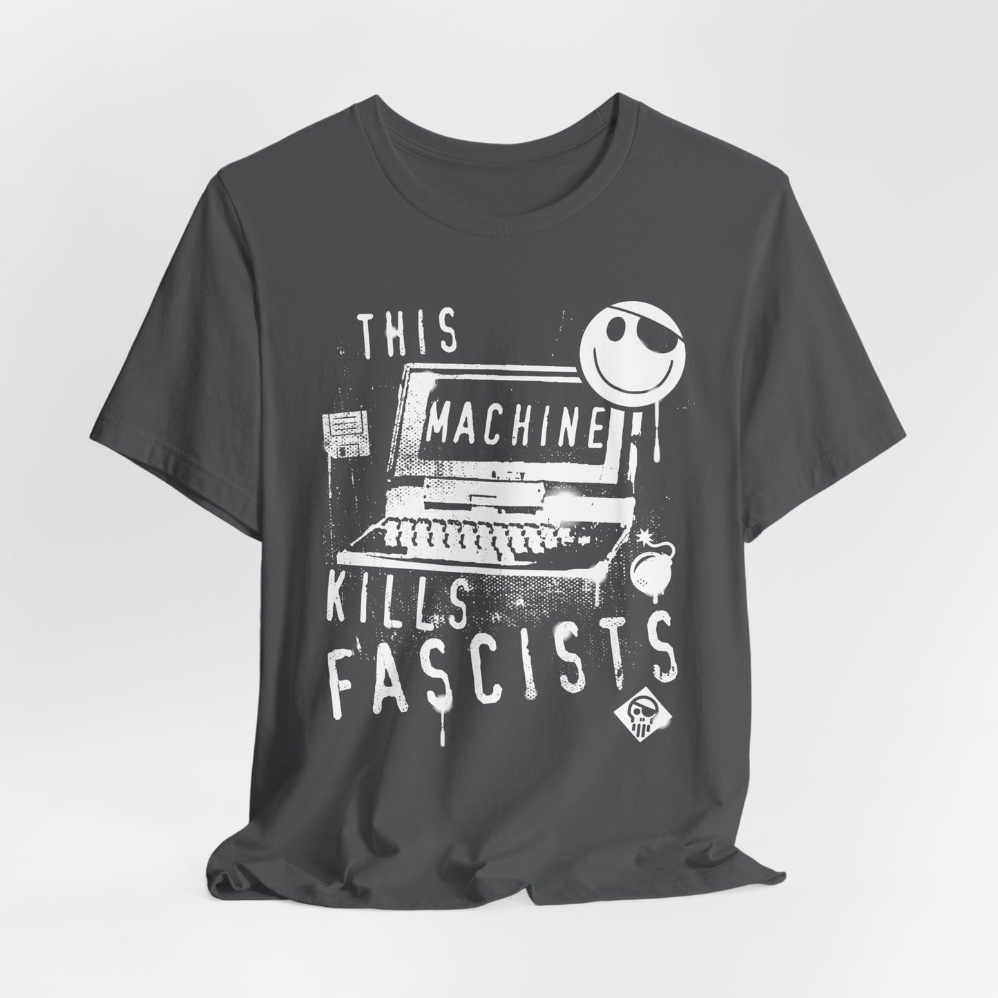 This Machine Hacks Fascists t-shirt