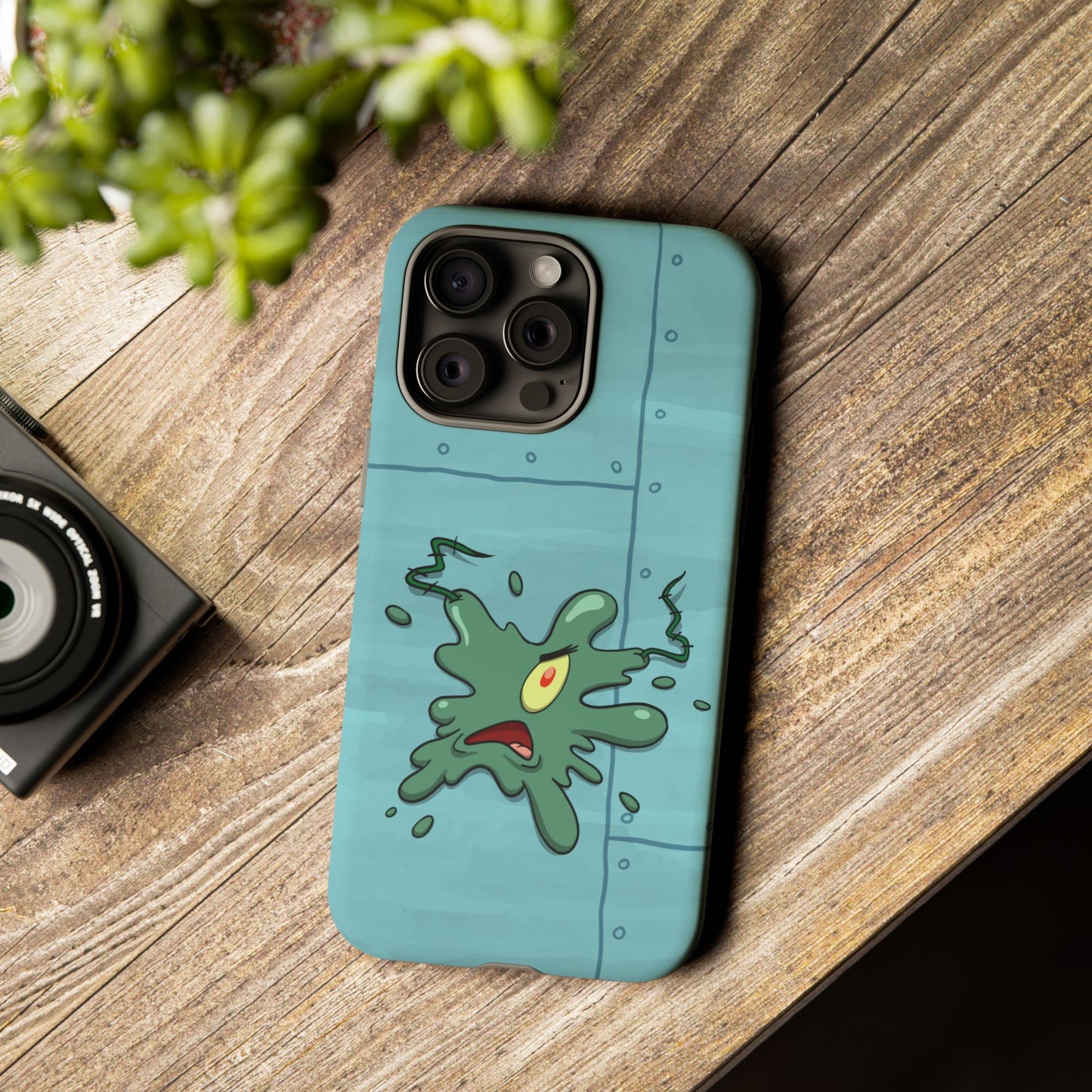 Walking the Plankton iphone case