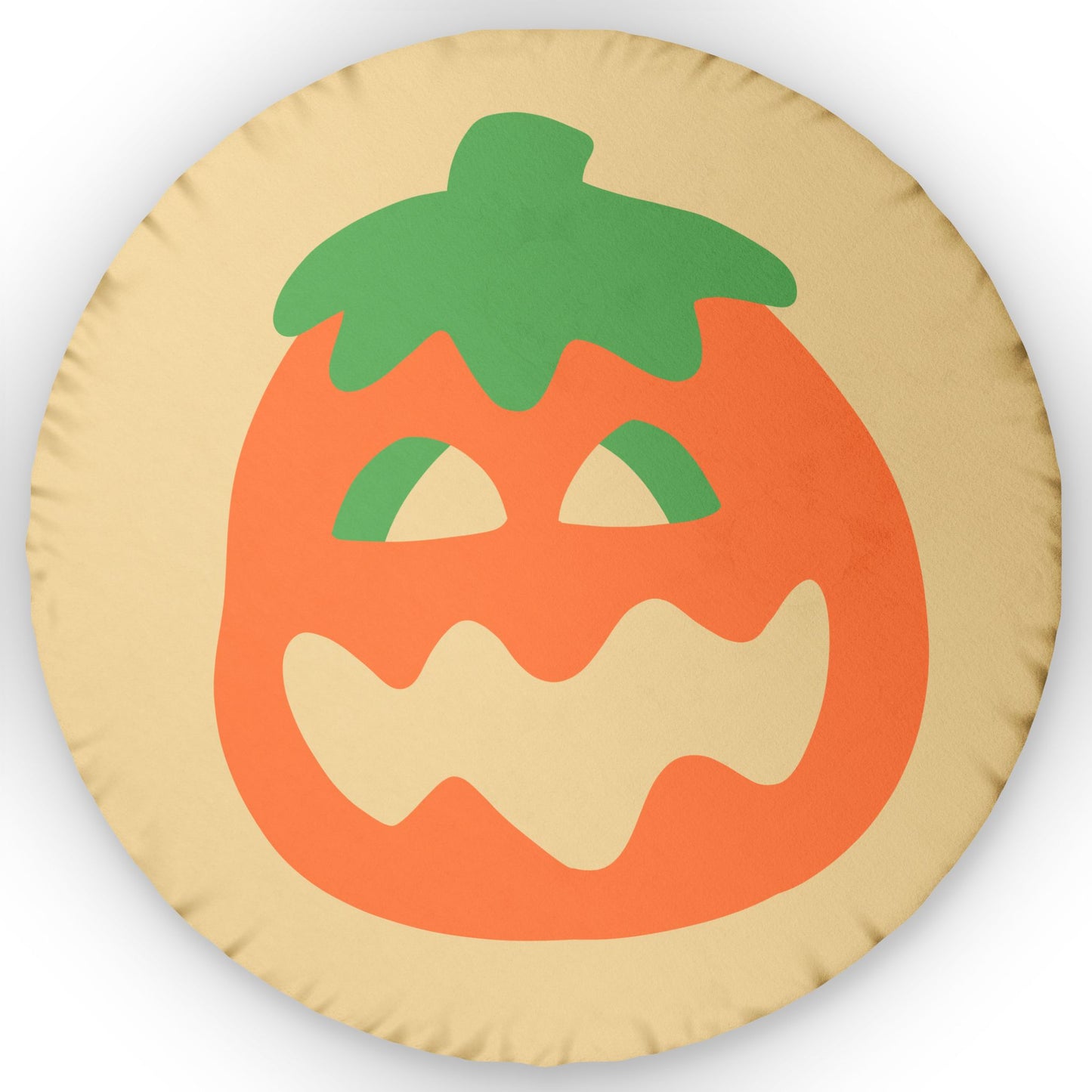 Pumpkin Sugar Cookie plush throw pillow
