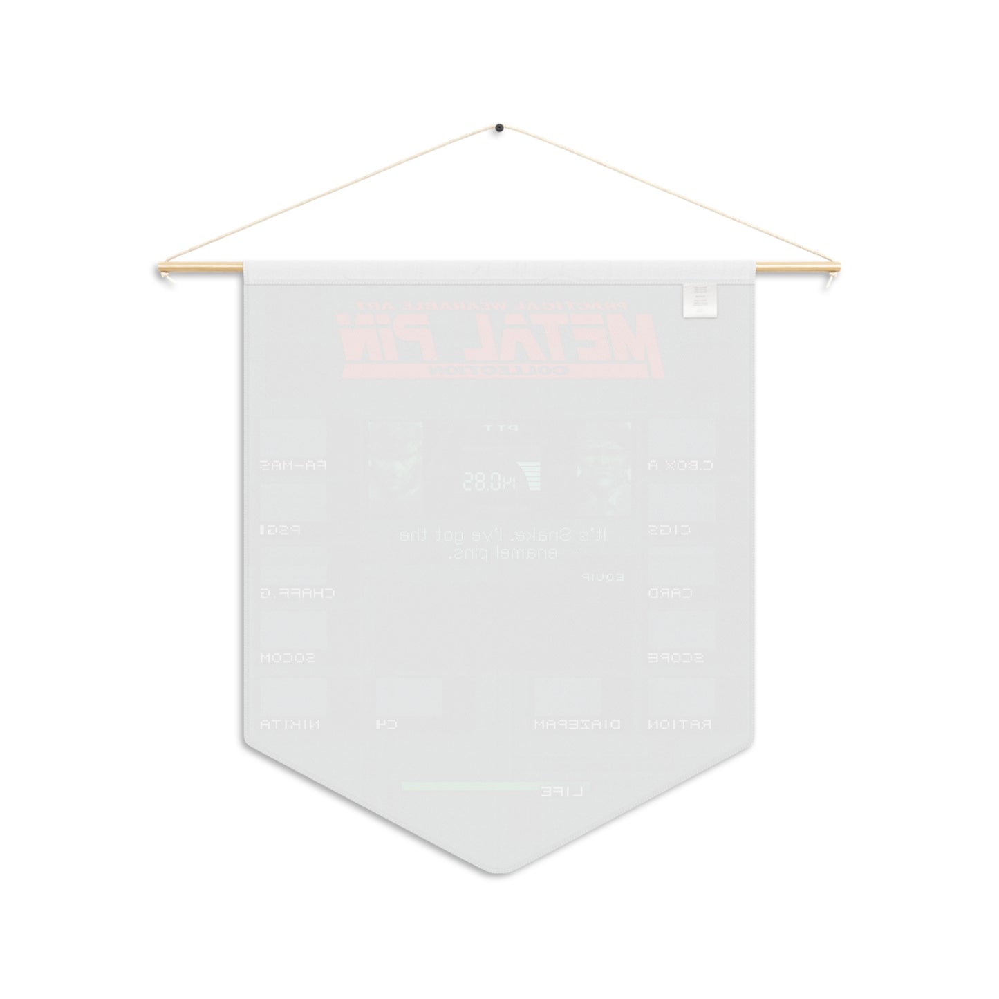 Metal Pin Solid Pinventory Pennant