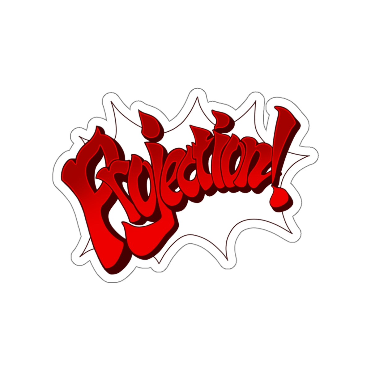 Projection! vinyl sticker