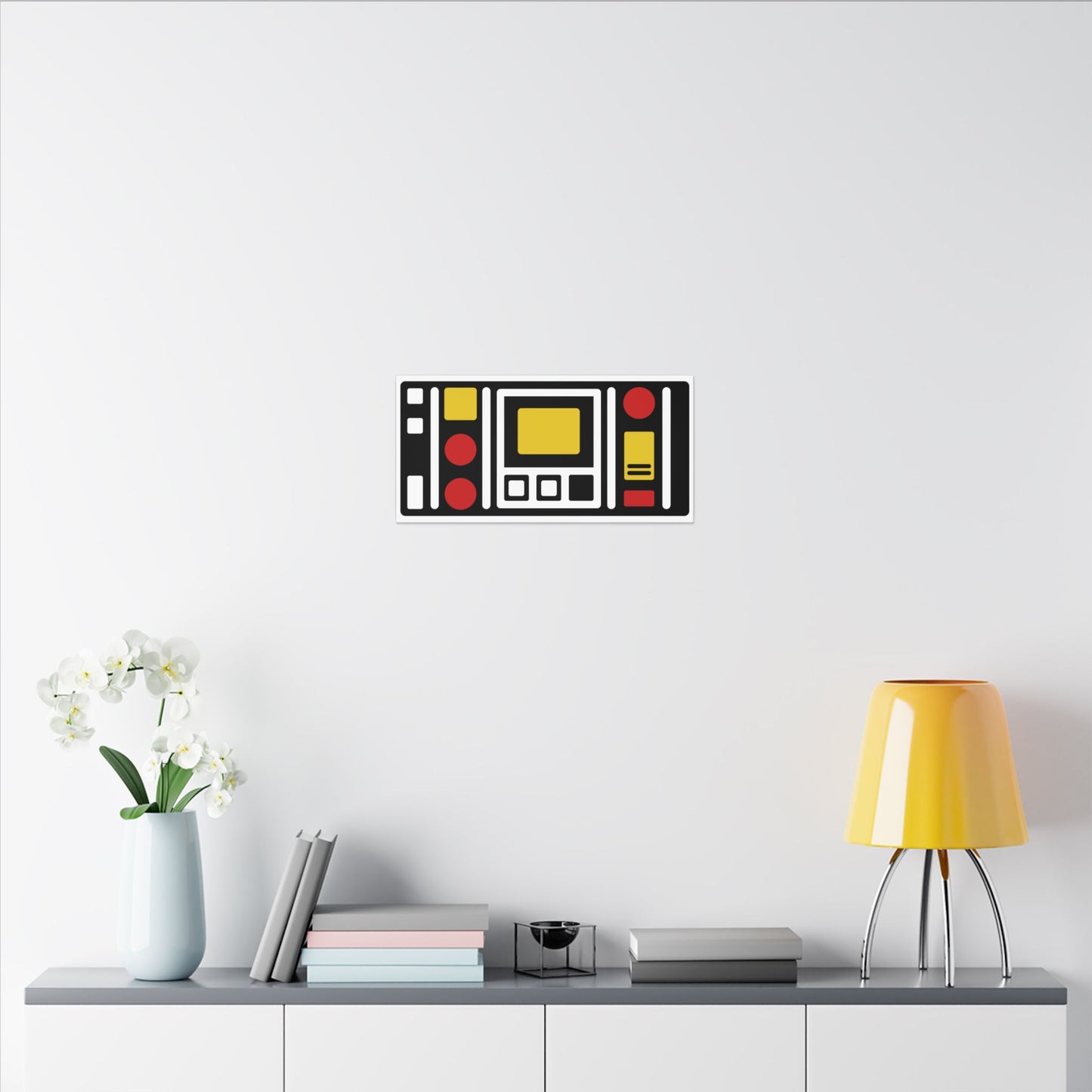Block Control Panel canvas print