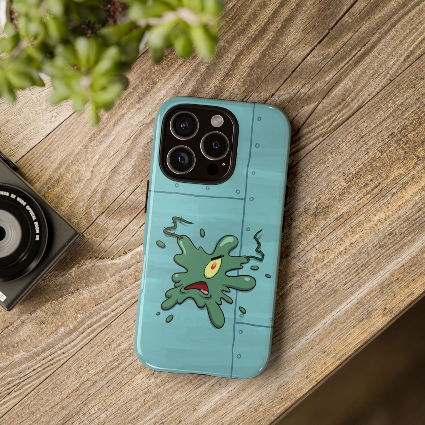 Walking the Plankton iphone case
