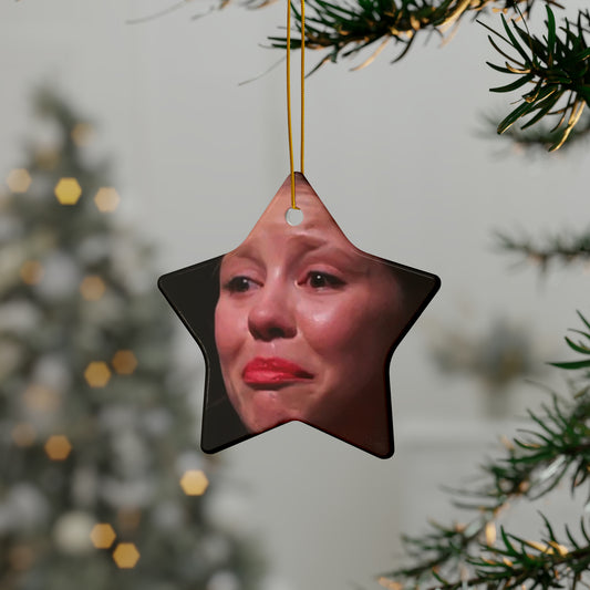I'm a Christmas Star ceramic ornament