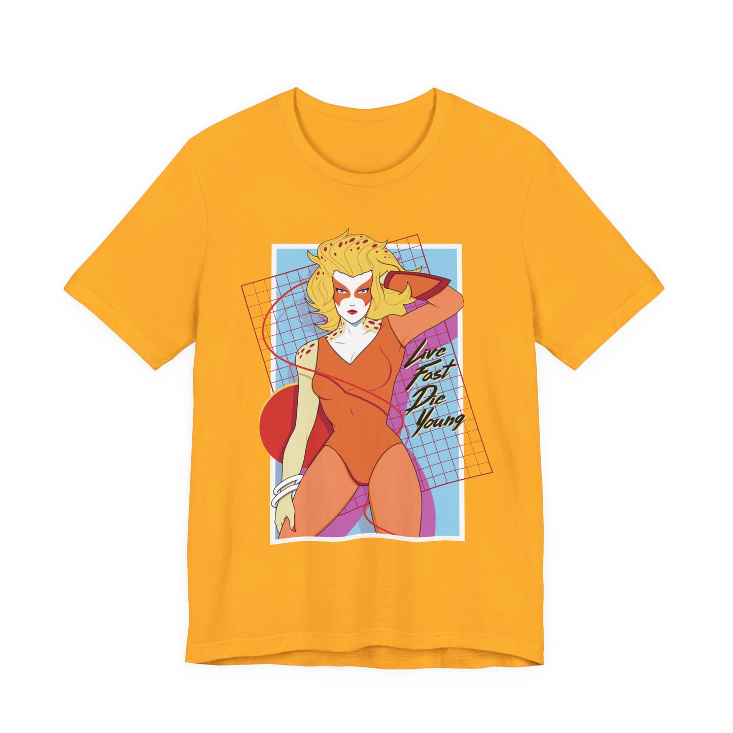 Live Fast Die Young Ladies of Modern Art t-shirt