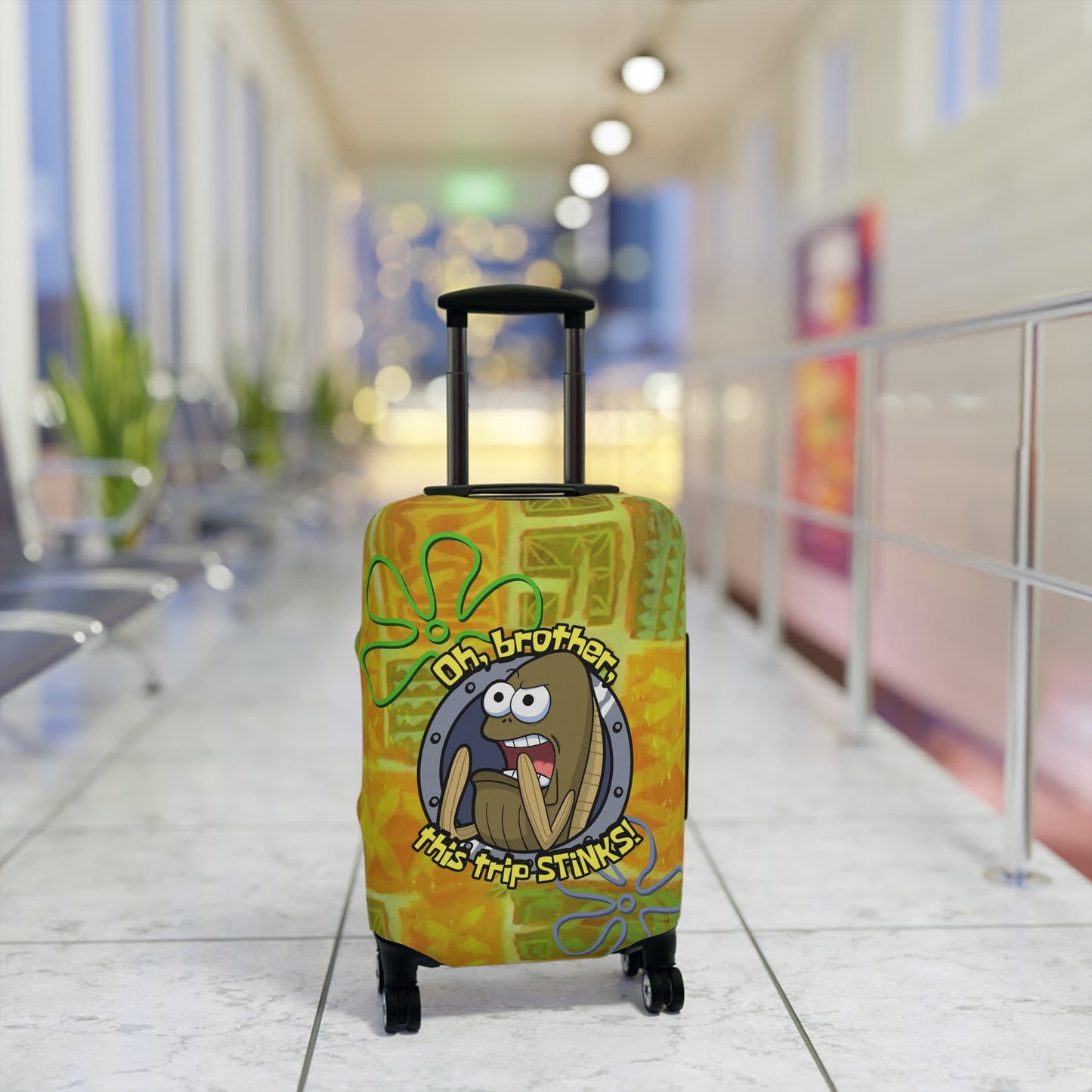 Oh Brother, This Trip Stinks! luggage cover
