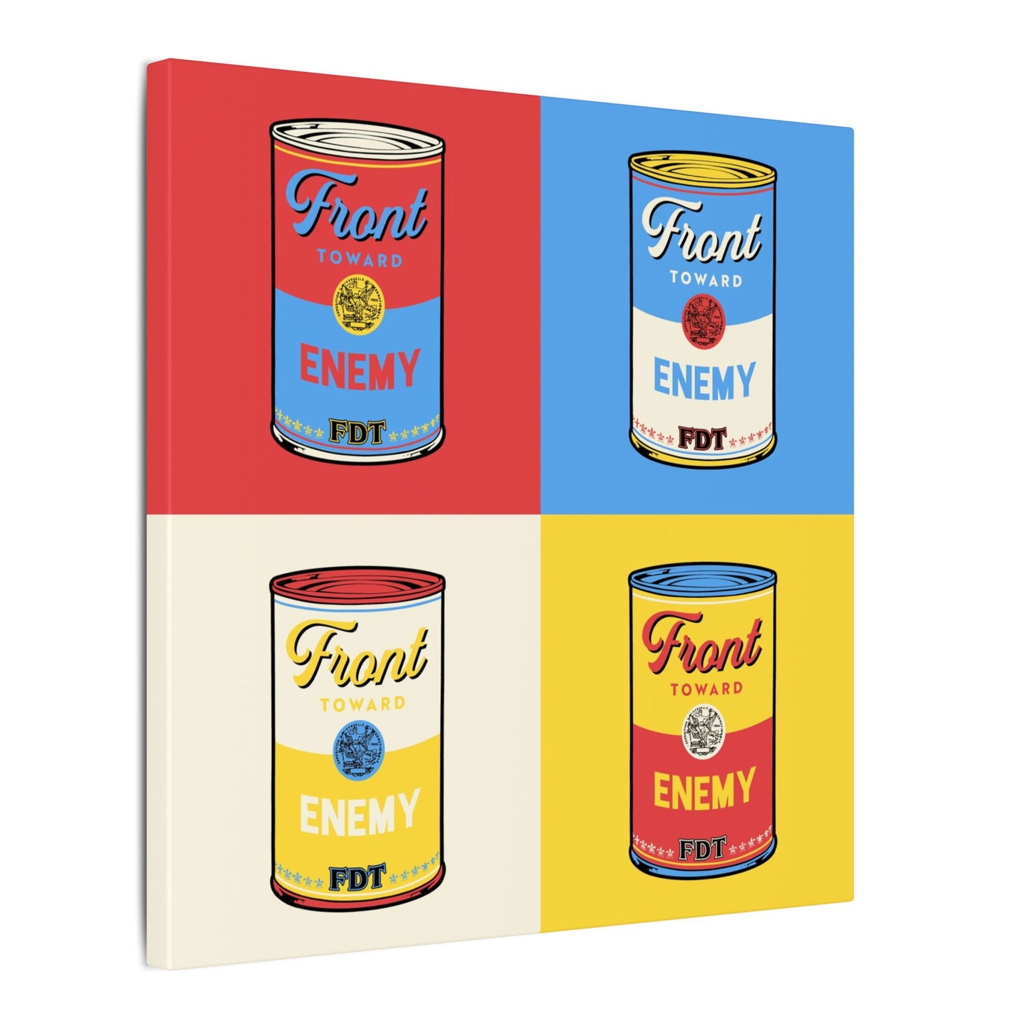 Soup Canmore Pop Art canvas print